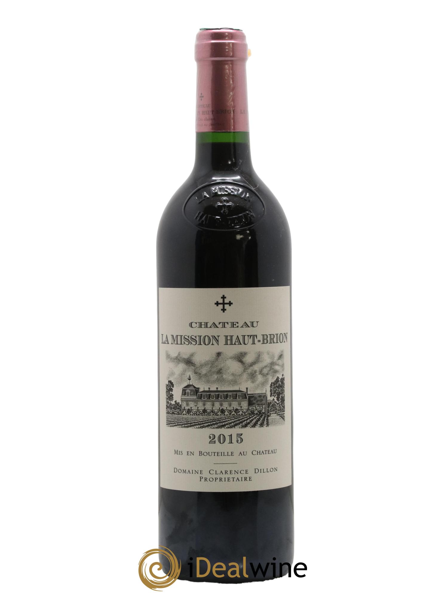 Château la Mission Haut-Brion Cru Classé de Graves 2015 - Lot de 1 bouteille - 0