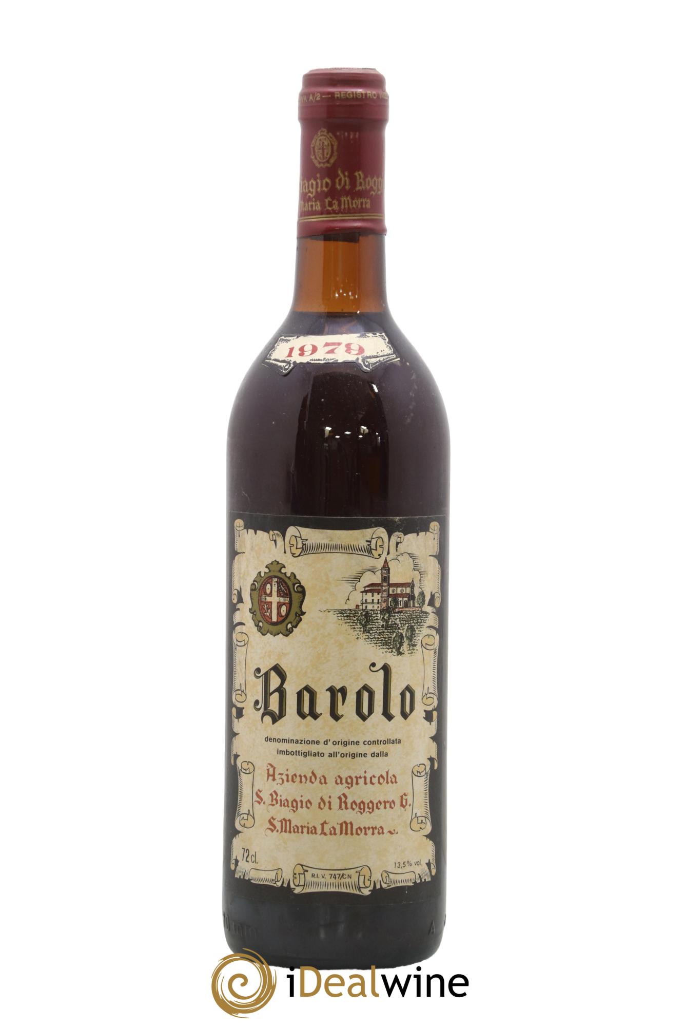 Barolo DOCG San Biagio 1979 - Lot of 1 bottle - 0