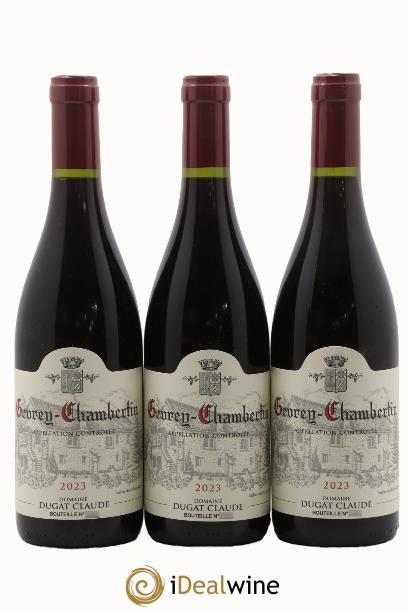 Gevrey-Chambertin Claude Dugat 2023 - Lot de 3 bouteilles - 0