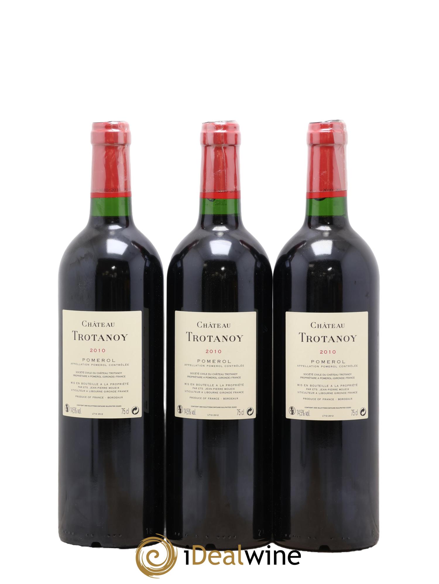 Château Trotanoy 2010 - Lotto di 6 bottiglie - 4