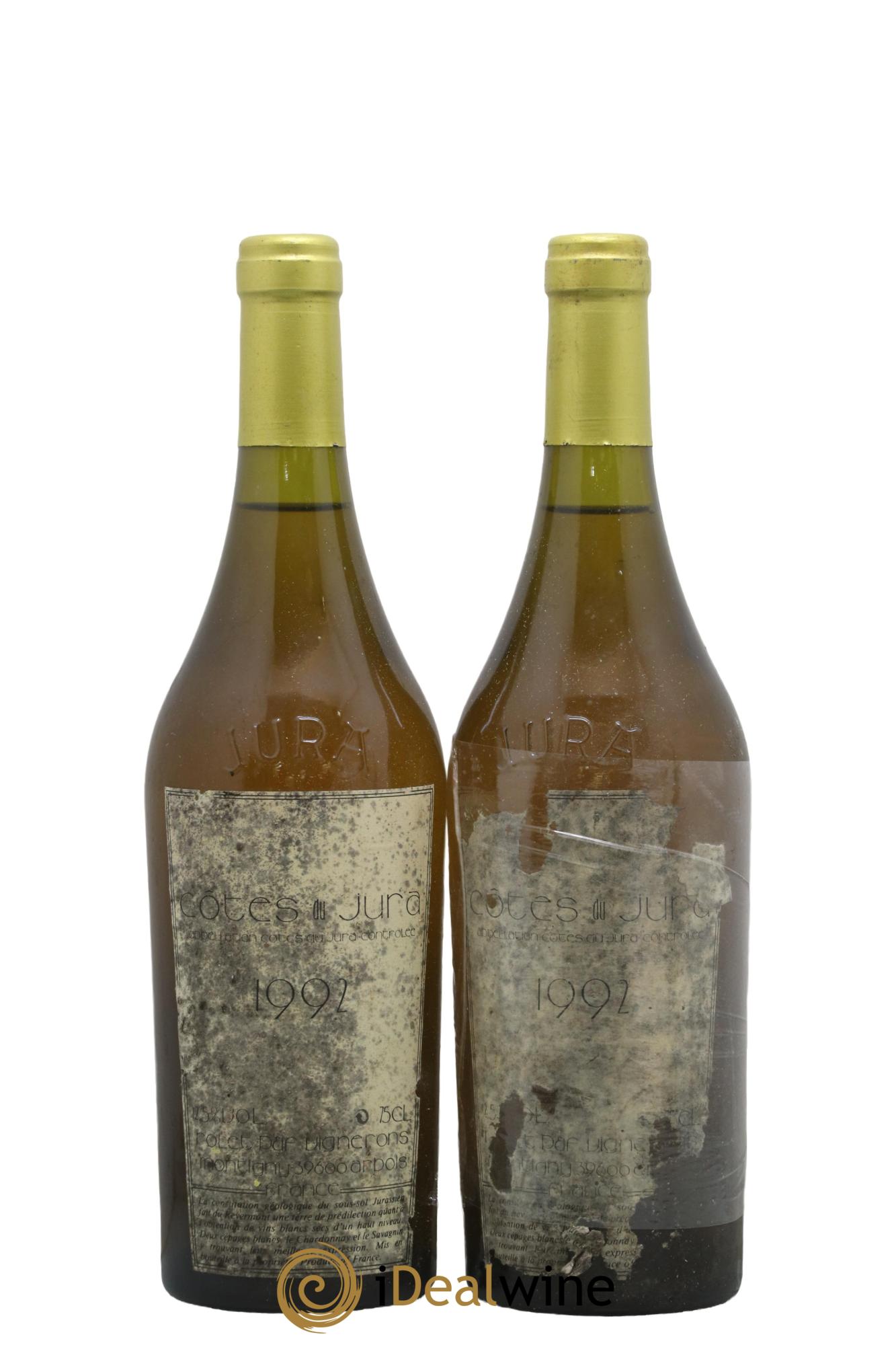 Côtes du Jura Rolet 1992 - Posten von 2 Flaschen - 0
