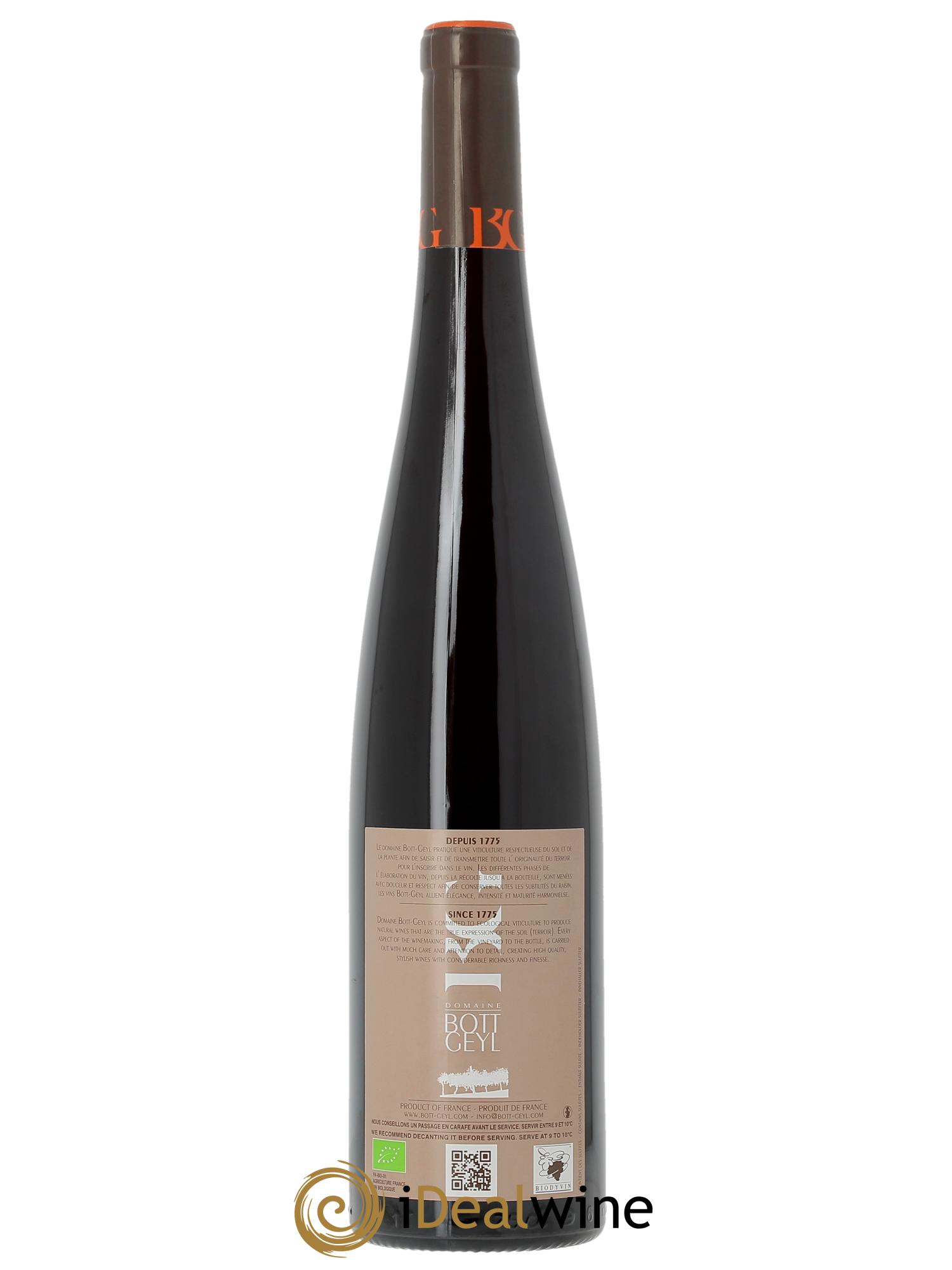 Alsace Pinot Noir Galets Oligocène Bott-Geyl (Domaine) 2019 - Lot de 1 bouteille - 1