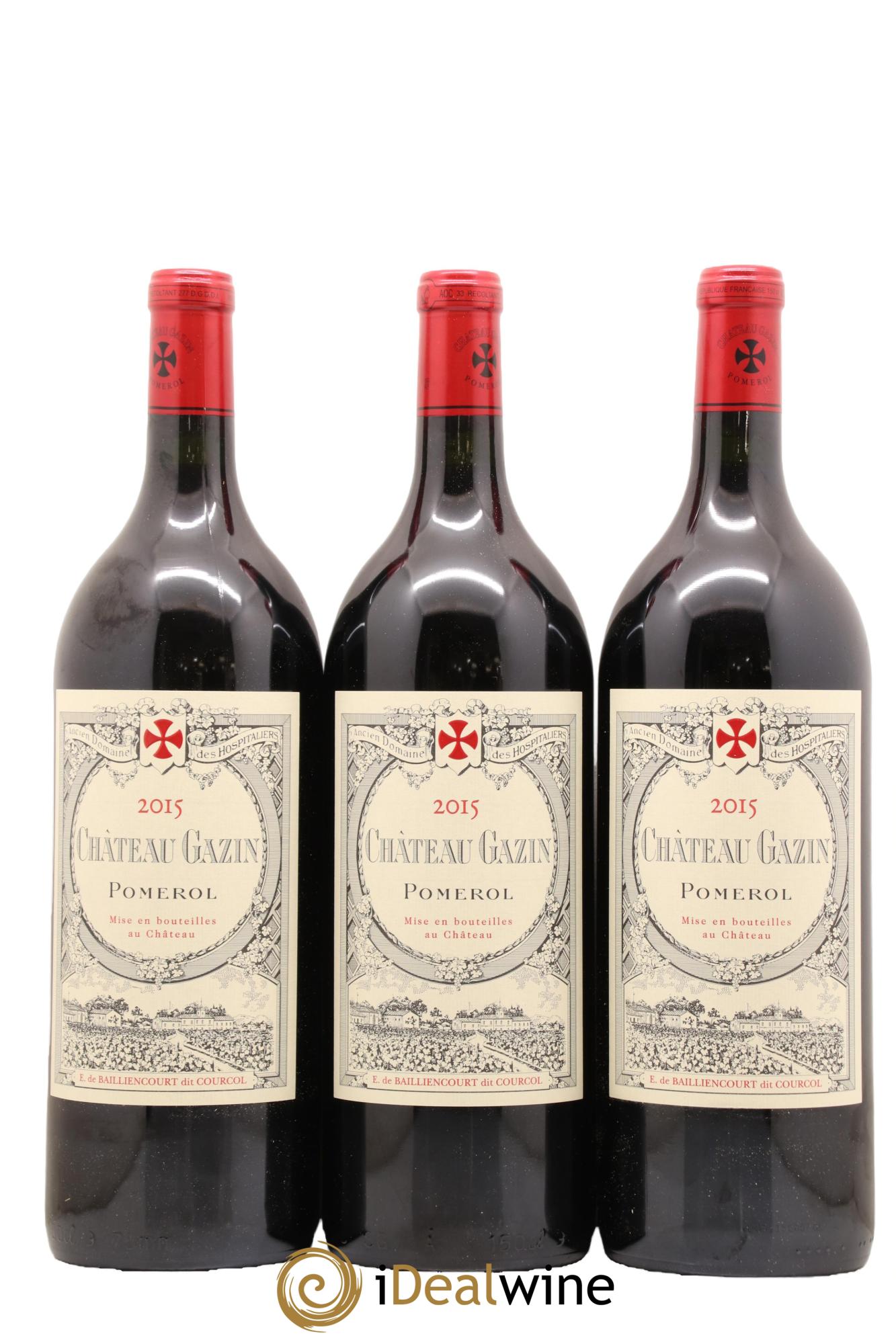 Château Gazin 2015 - Posten von 6 Magnum - 3