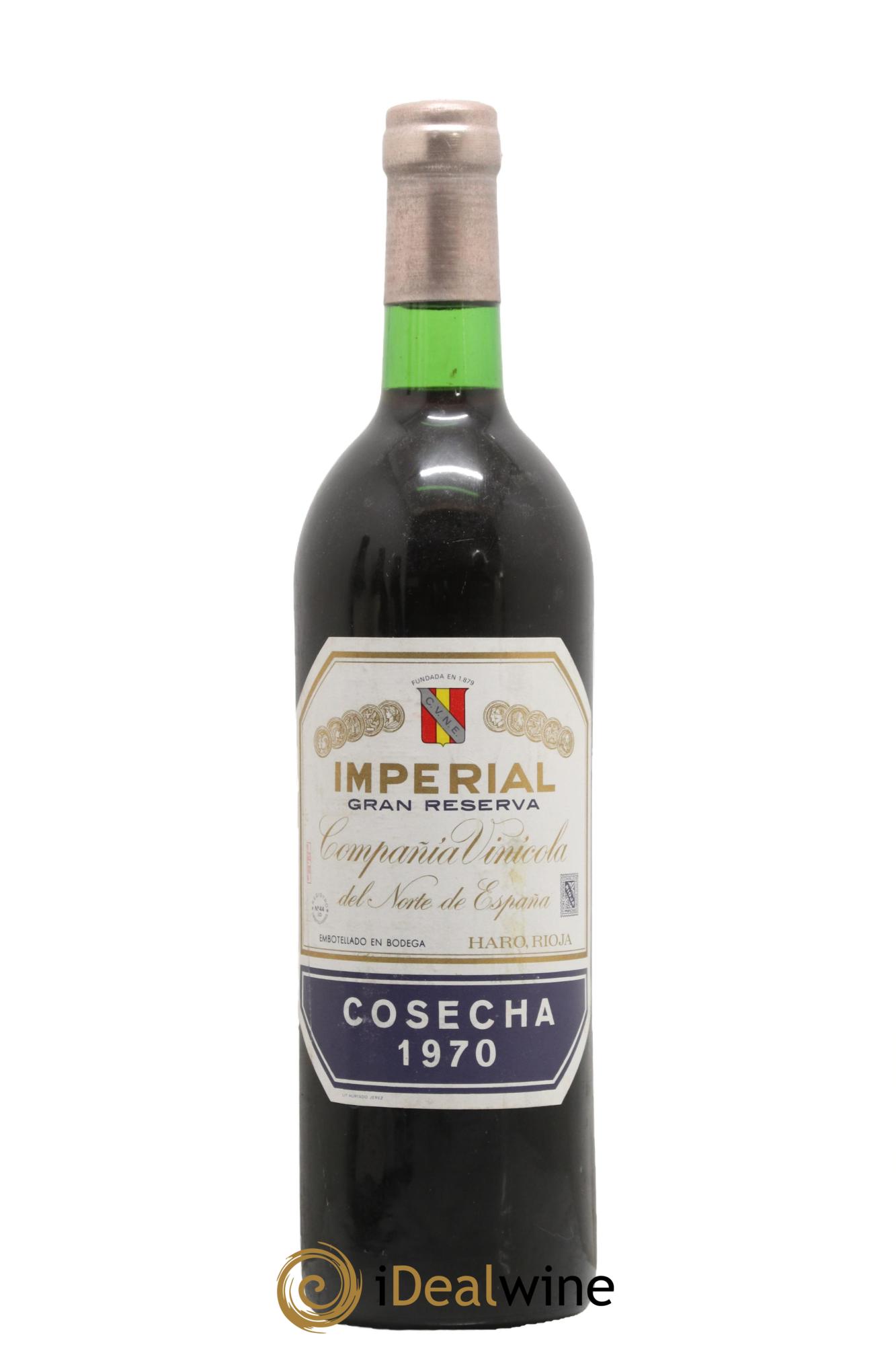 Rioja DOCG Imperial Gran Reserva Compania Vinicola del Norte de Espana 1970 - Lot of 1 bottle - 0