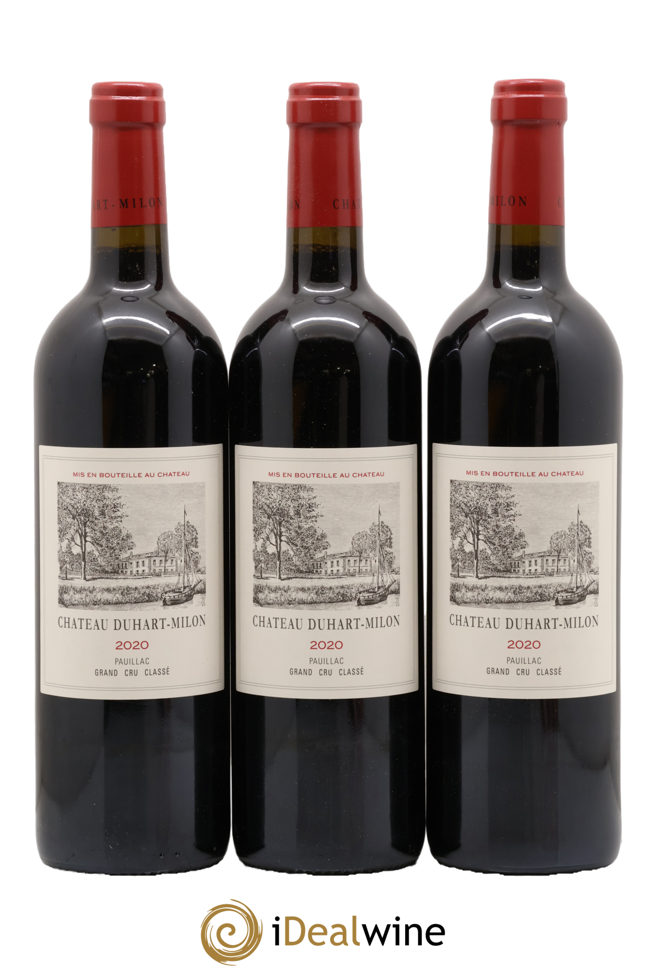 Château Duhart-Milon 4ème Grand Cru Classé 2020 - Lot de 3 bouteilles - 0