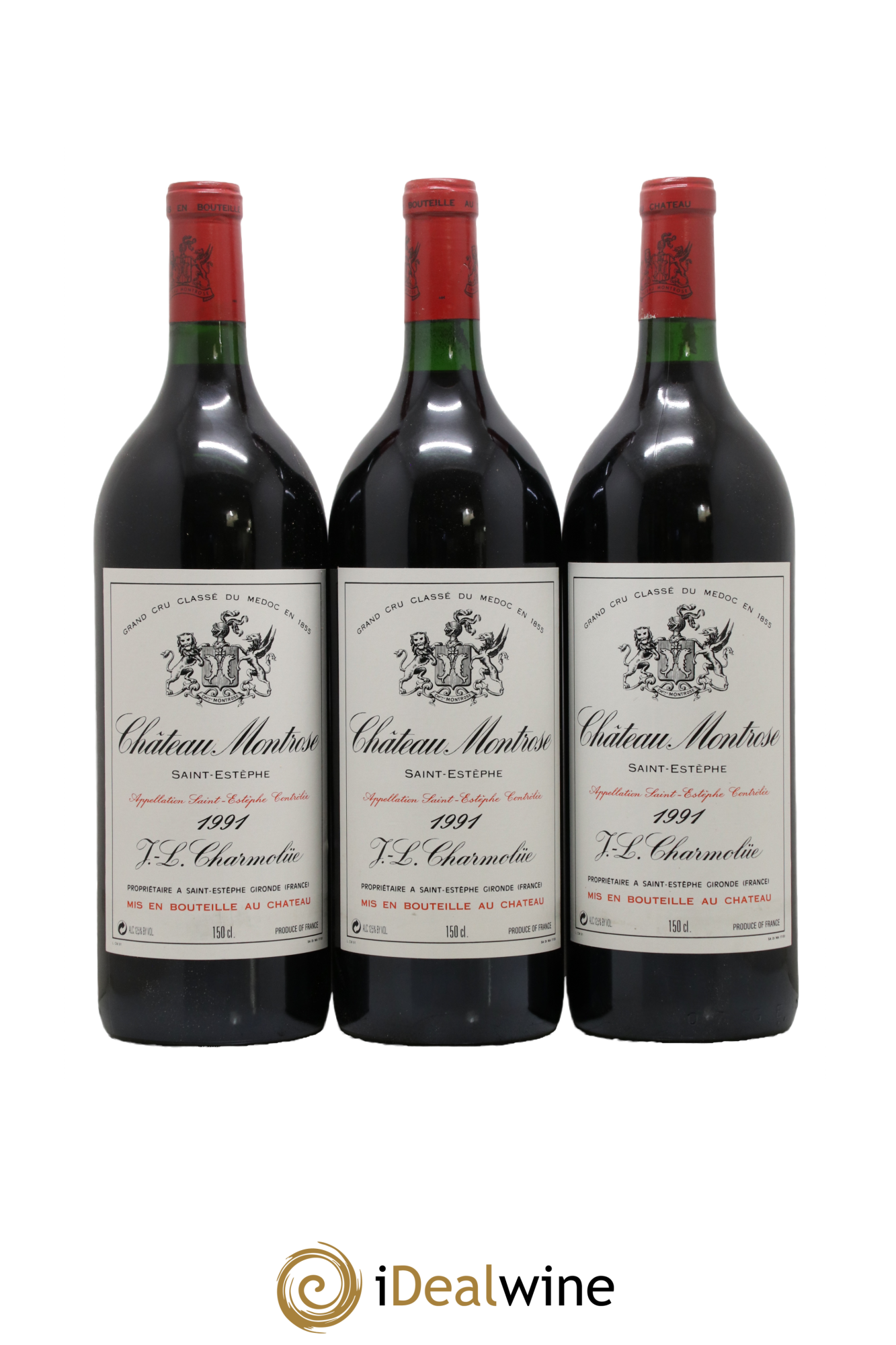 Château Montrose 2ème Grand Cru Classé 1991 - Lot de 3 magnums - 0