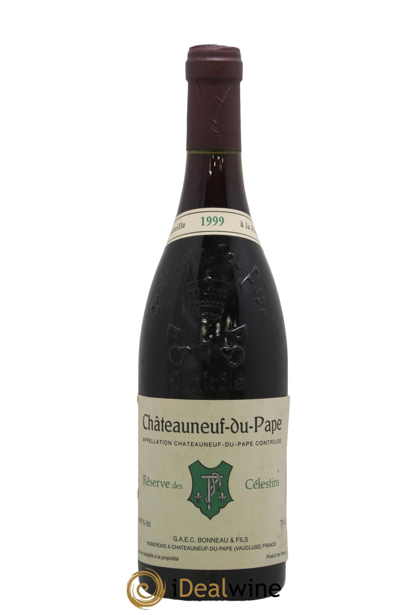 Châteauneuf-du-Pape Réserve des Célestins Henri Bonneau & Fils 1999 - Lot of 1 bottle - 0