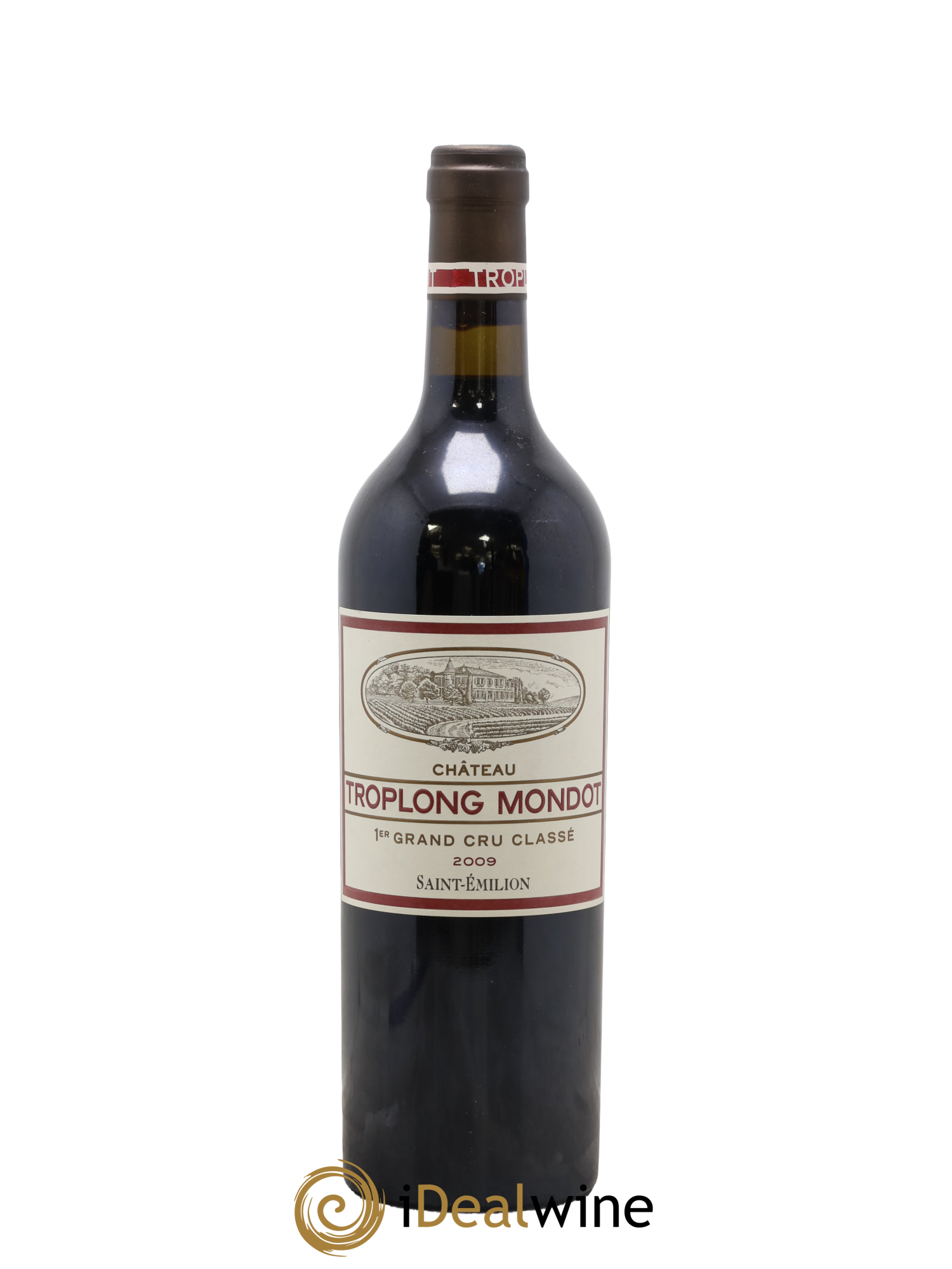 Château Troplong Mondot 1er Grand Cru Classé B 2009 - Lot de 1 bouteille - 0