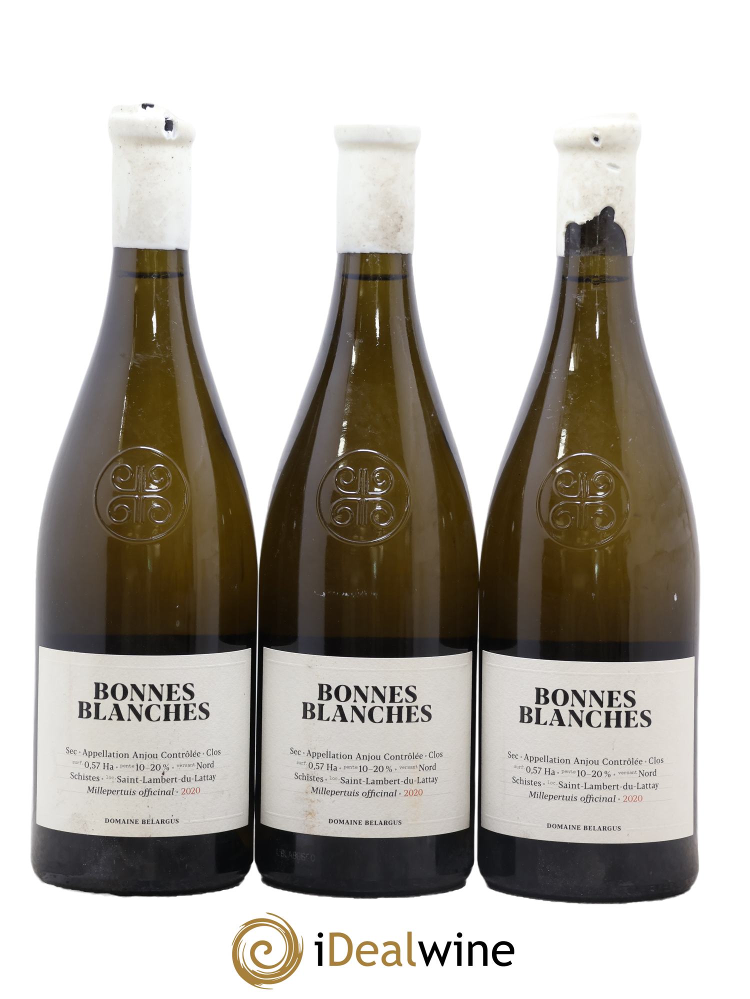 Anjou Bonnes Blanches Belargus 2020 - Lotto di 3 bottiglie - 0