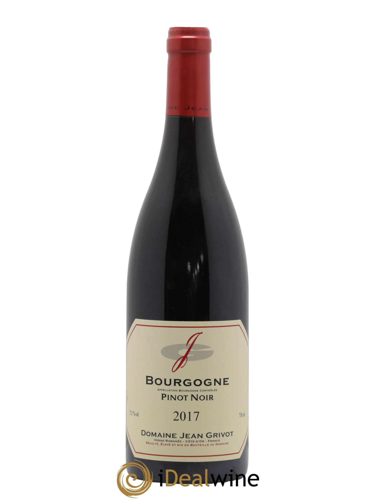 Bourgogne Domaine Jean Grivot 2017 - Lot de 1 bouteille - 0