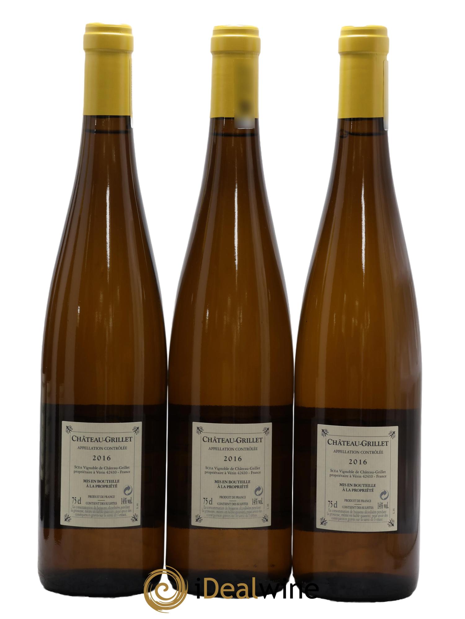 Château Grillet Château-Grillet  2016 - Posten von 6 Flaschen - 2