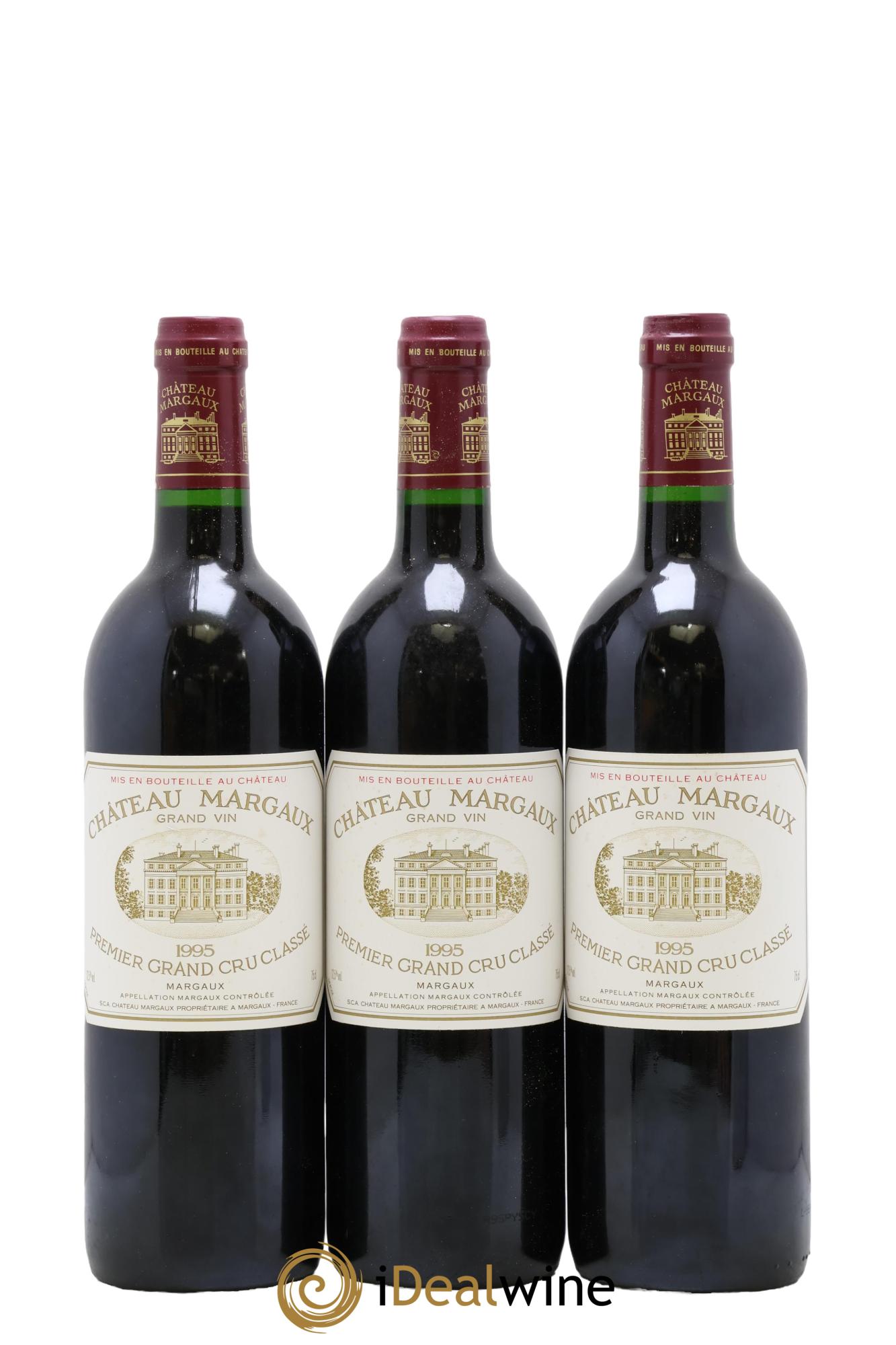 Château Margaux 1er Grand Cru Classé 1995 - Lot of 12 bottles - 4