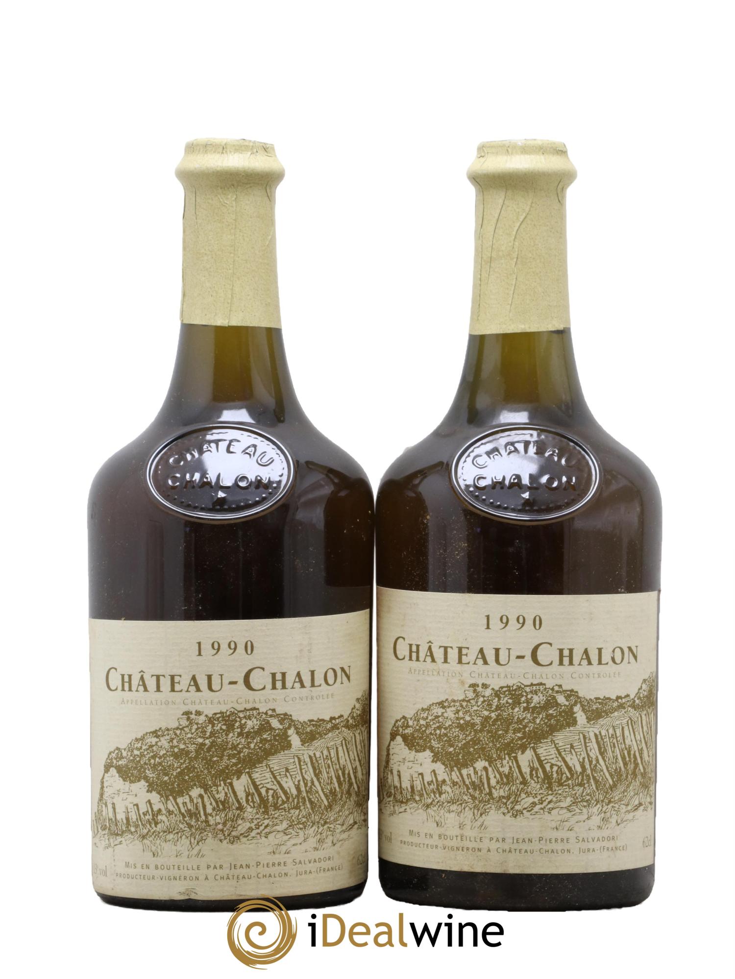 Château-Chalon Domaine Salvadori 1990 - Lot de 2 clavelins - 0