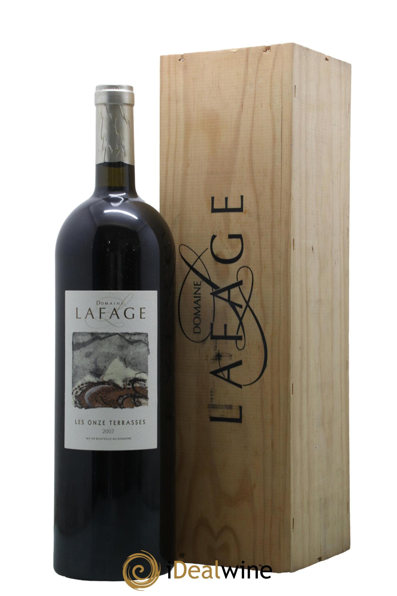 Côtes du Roussillon Les Onzes Terrasses Lafage 2007 - Posten von 1 Magnum - 1