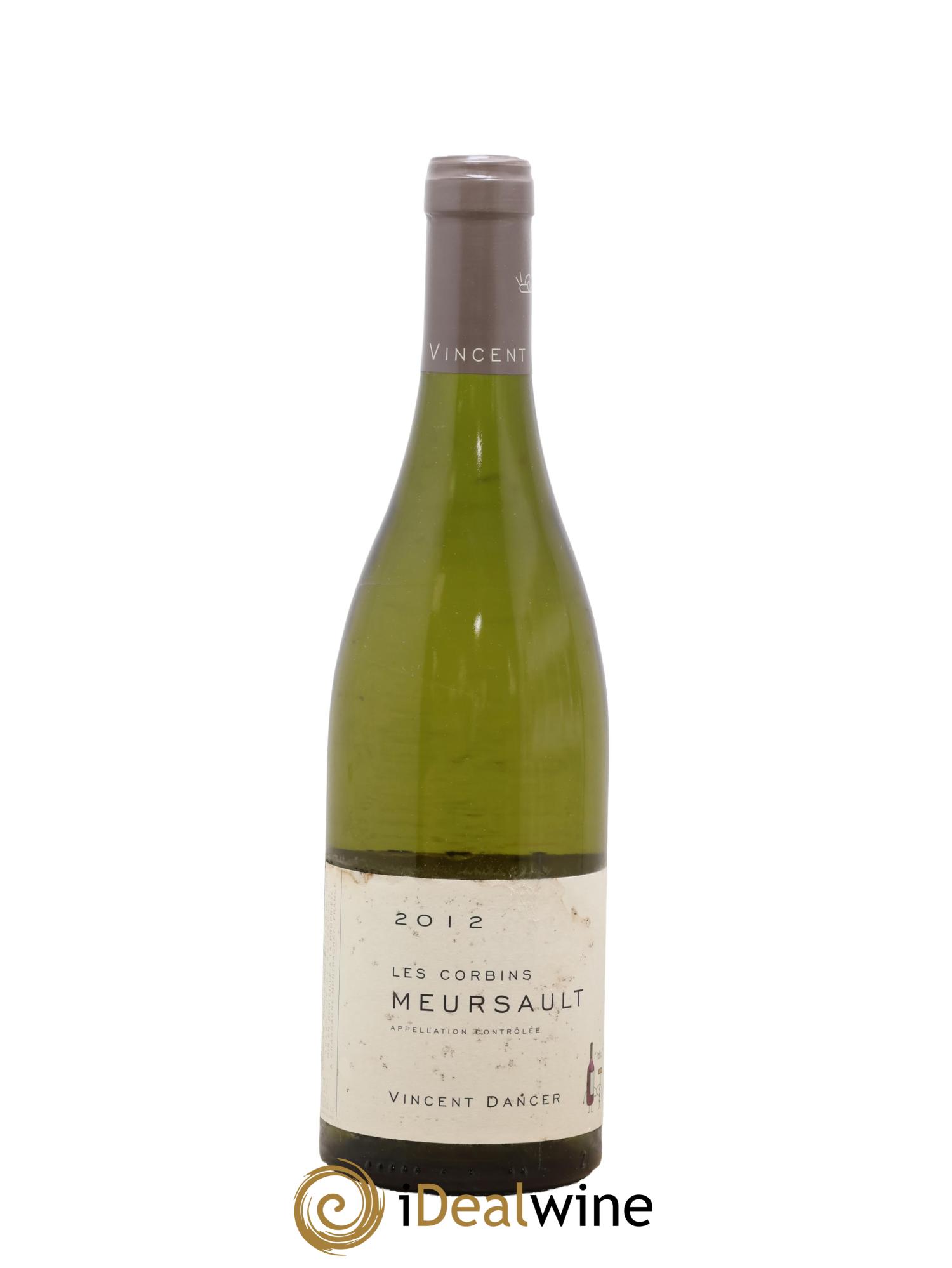 Meursault Les Corbins Vincent Dancer 2012 - Posten von 1 Flasche - 0