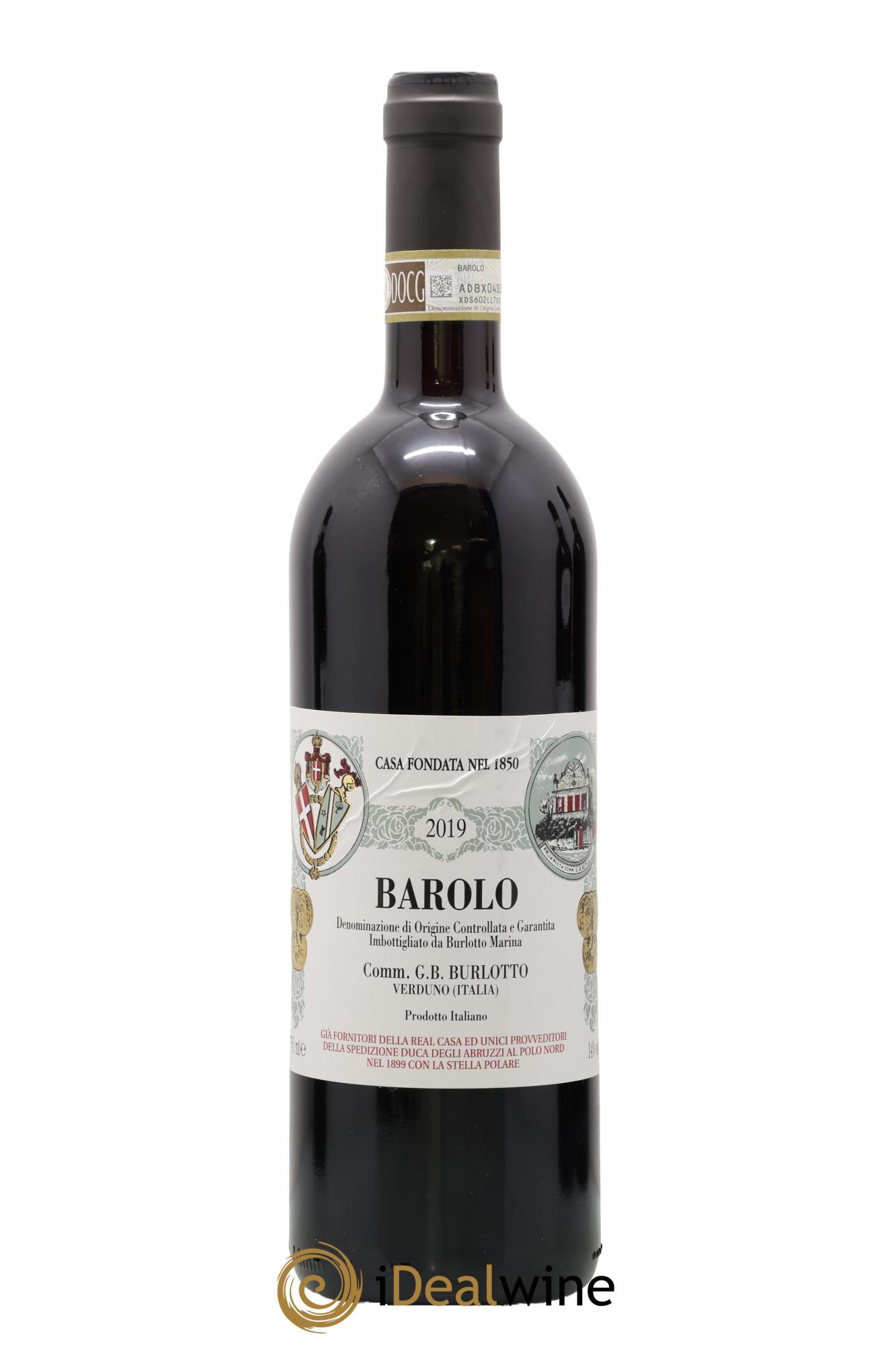 Barolo DOCG Comm. Giovan Battista Burlotto 2019 - Posten von 1 Flasche - 0