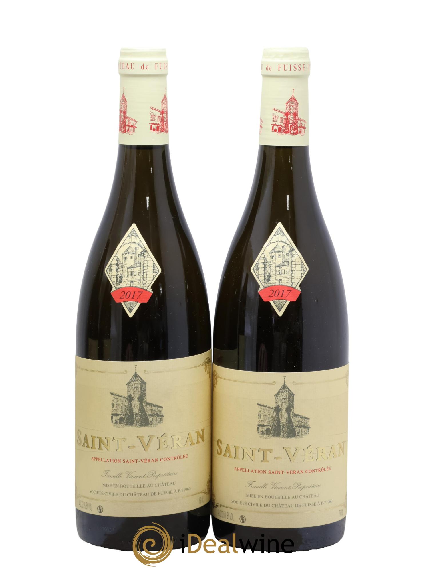 Saint-Véran Château Fuissé-Vincent 2017 - Lot de 2 bouteilles - 0