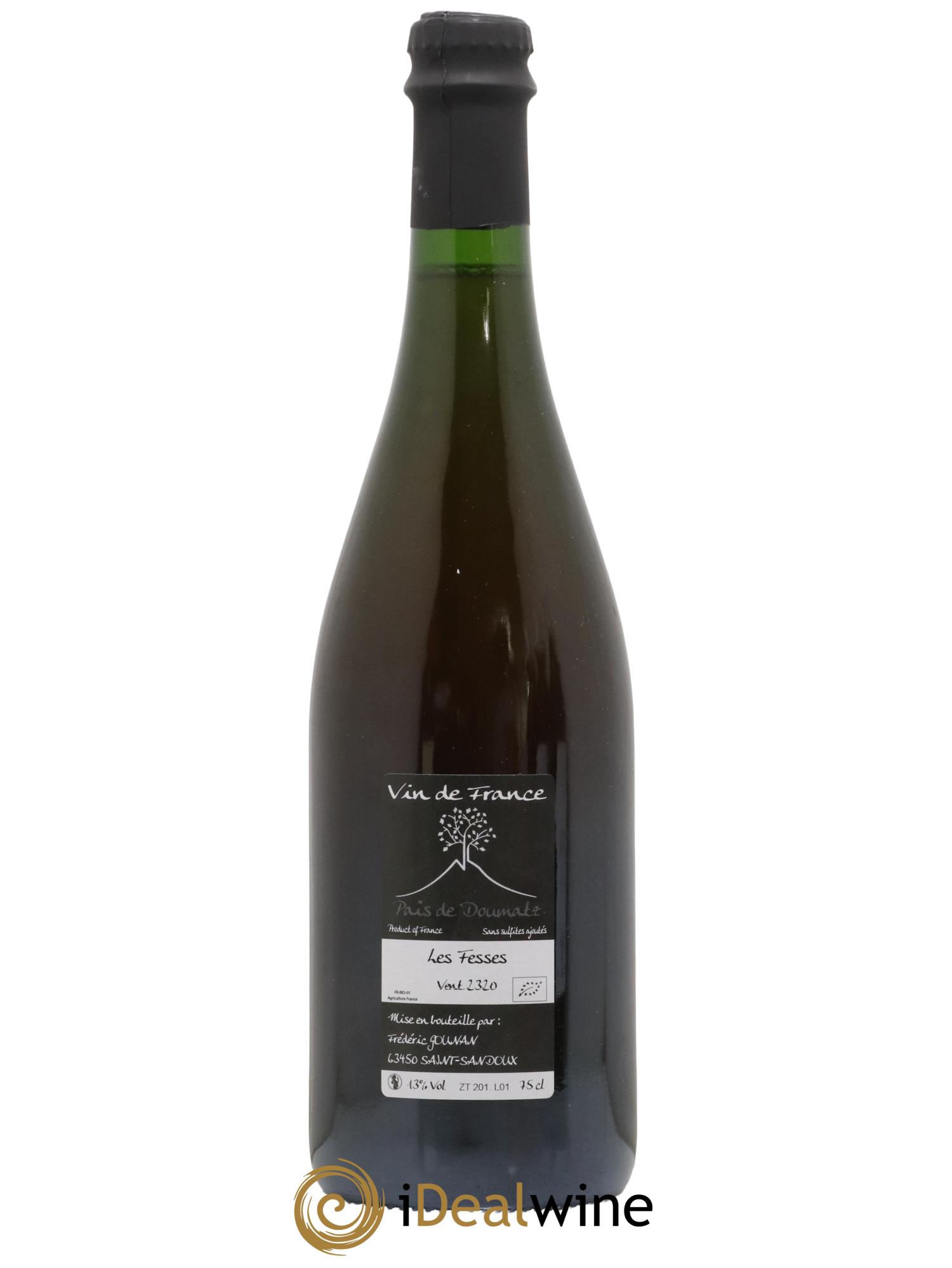 Vin de France Les Fesses Vignoble de l'Arbre Blanc 2020 - Posten von 1 Flasche - 1