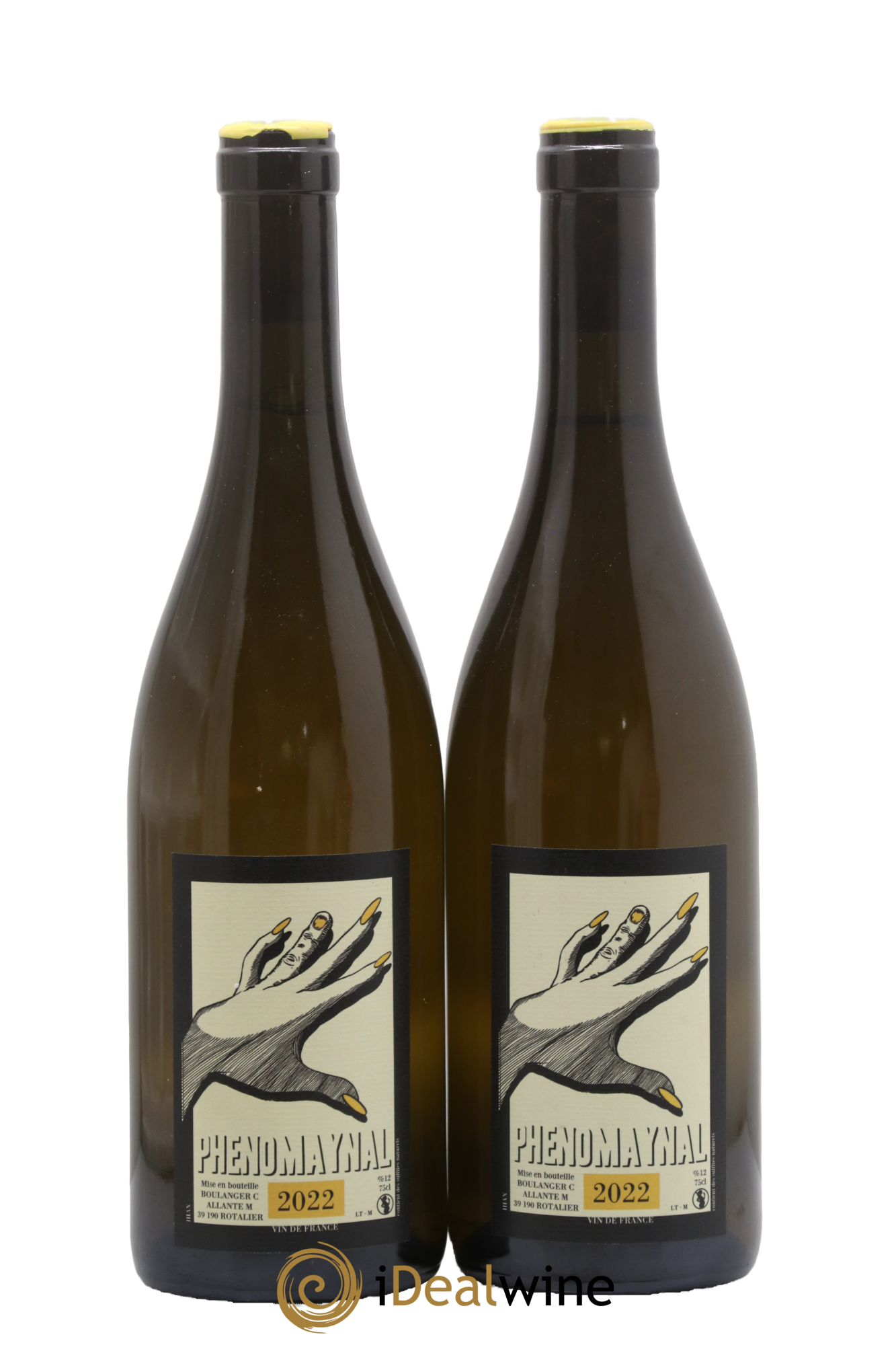 Vin de France Phenomaynal Allante Boulanger 2022 - Lot de 2 bouteilles - 0