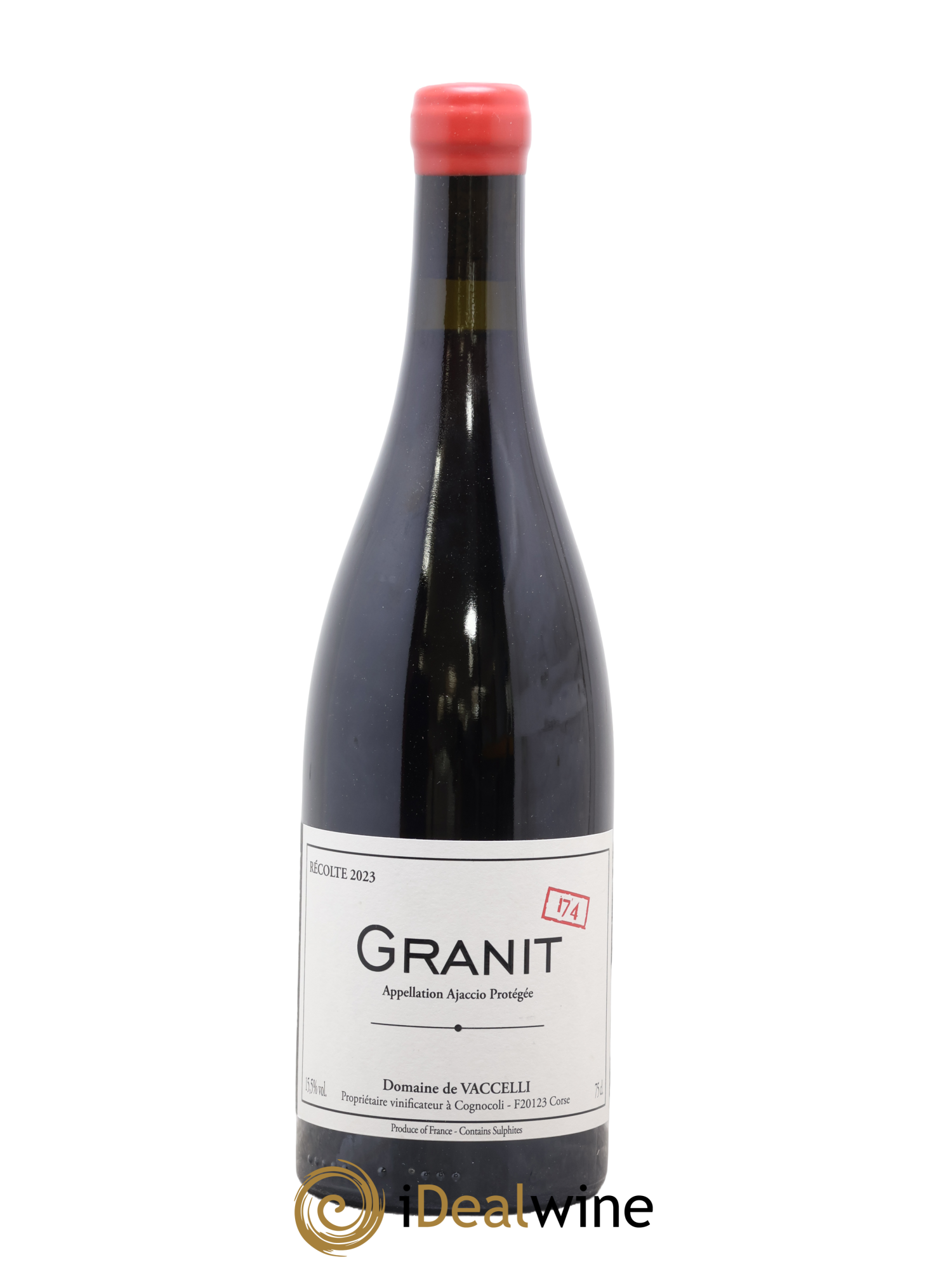 Ajaccio Granit 174 Vaccelli 2023 - Posten von 1 Flasche - 0
