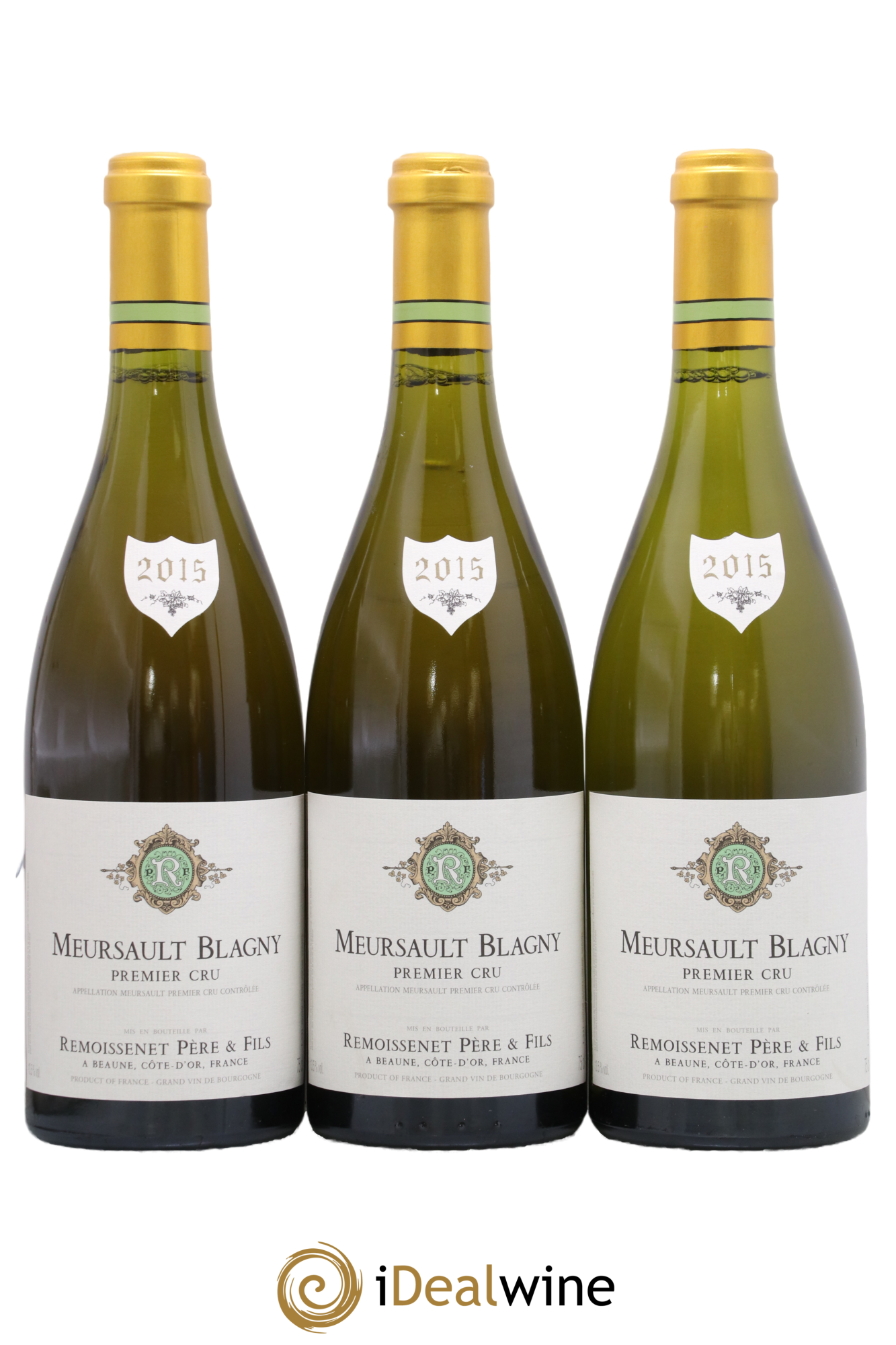 Meursault 1er Cru Blagny Remoissenet Père et Fils 2015 - Lot de 3 bouteilles - 0