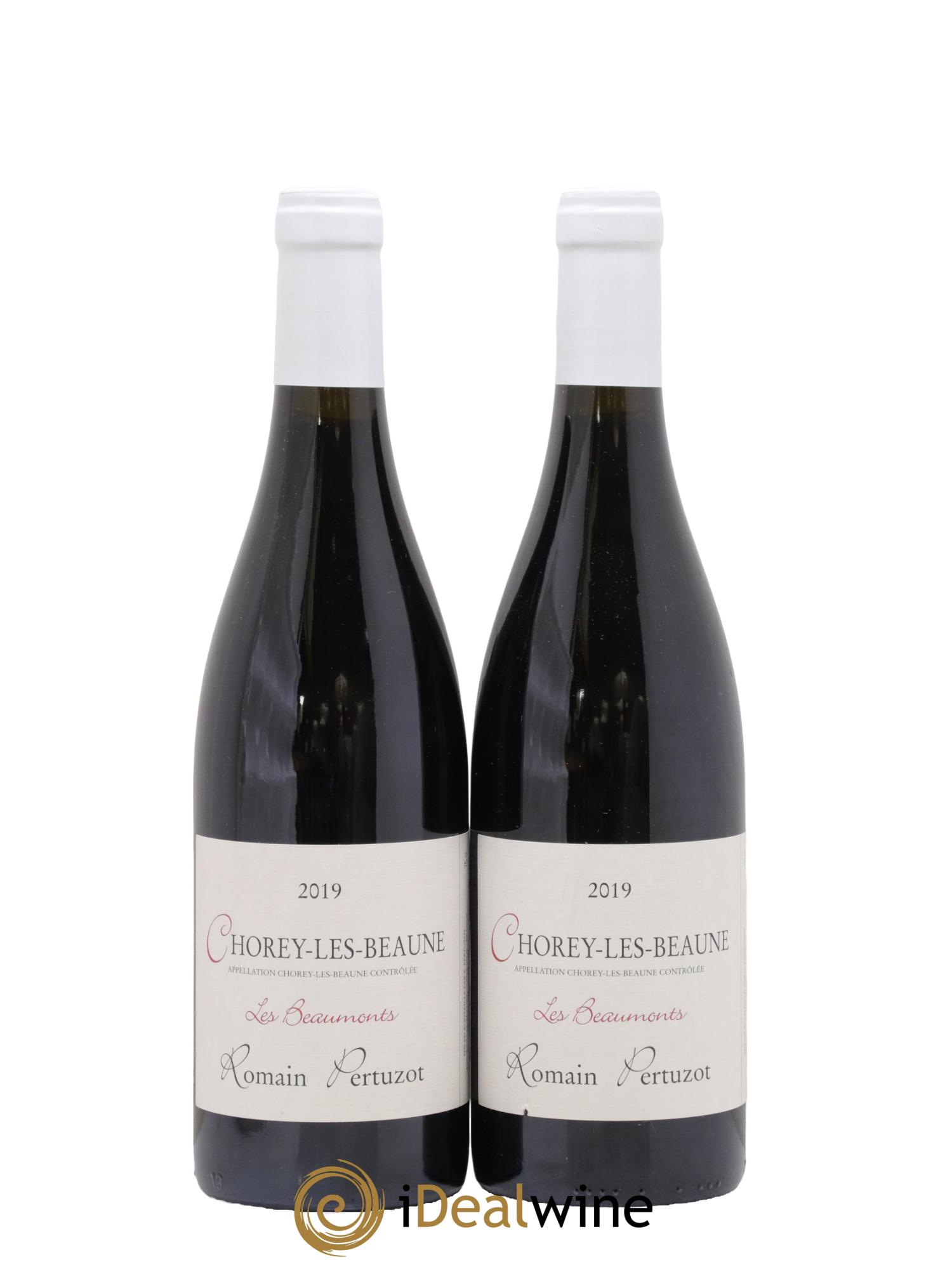 Chorey-lès-Beaune Les Beaumonts Romain Pertuzot 2019 - Lot de 2 bouteilles - 0