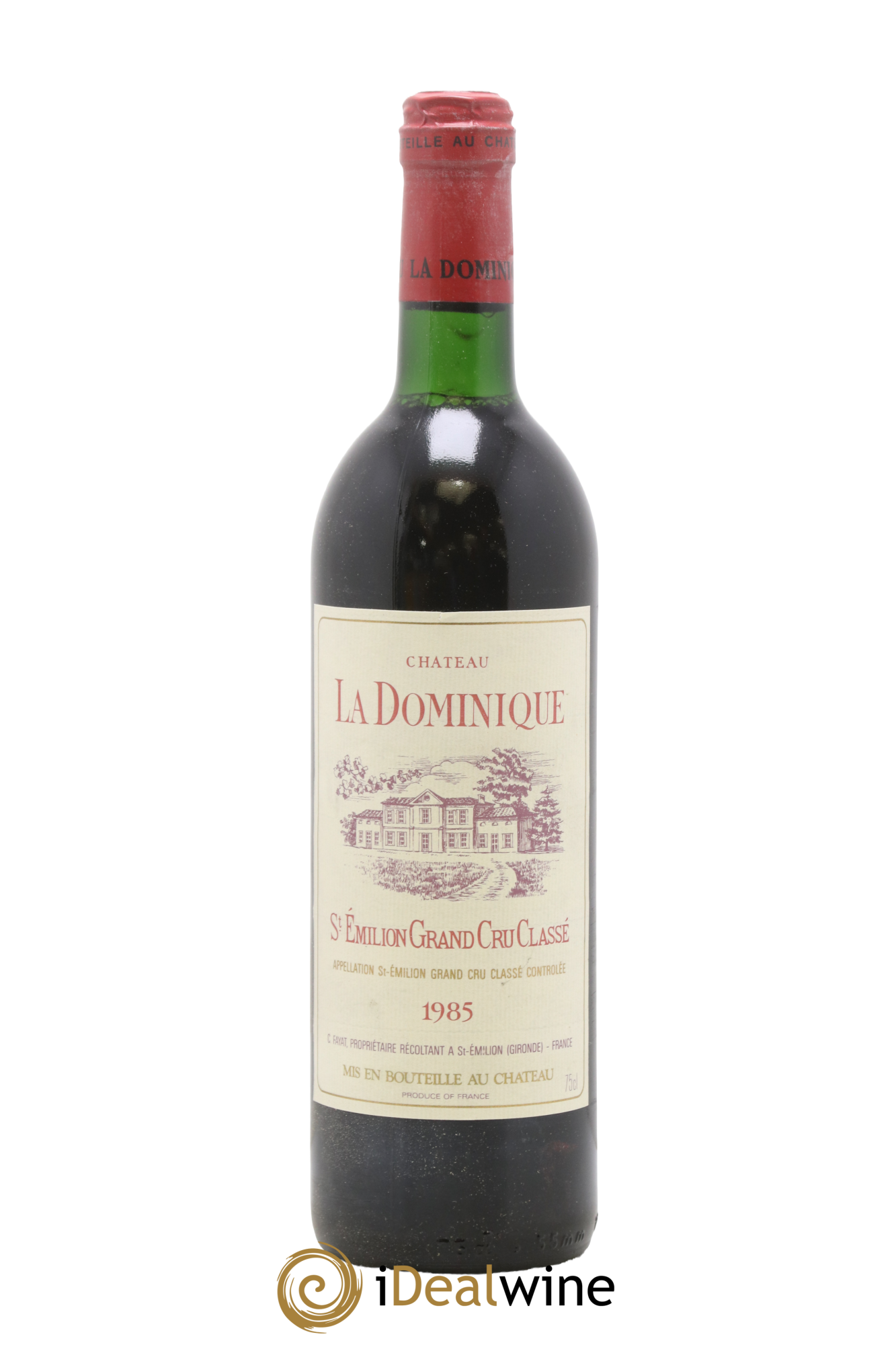Château la Dominique Grand Cru Classé 1985 - Lot de 1 bouteille - 0