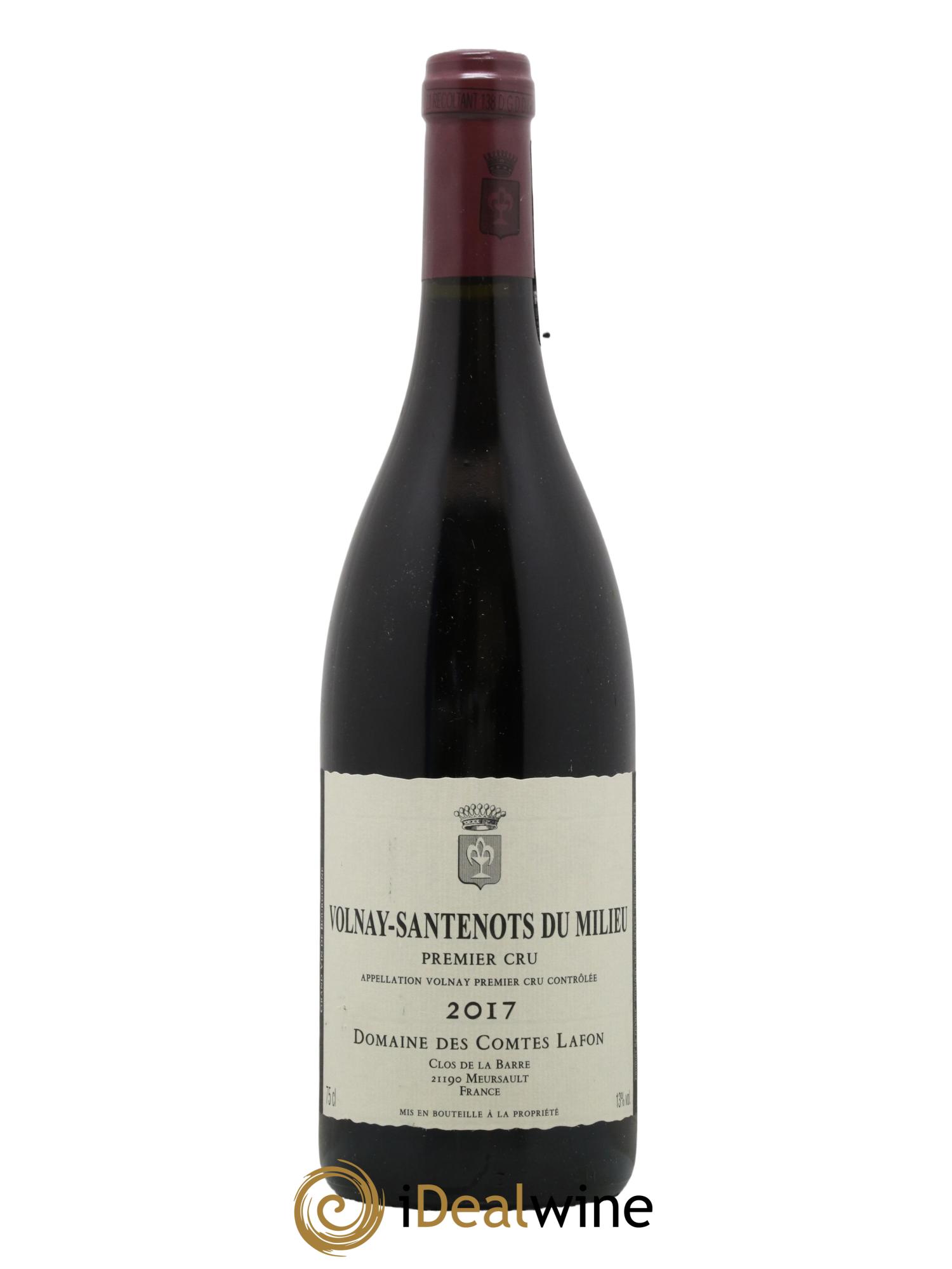 Volnay 1er Cru Santenots du Milieu Comtes Lafon (Domaine des) 2017 - Lot de 1 bouteille - 0