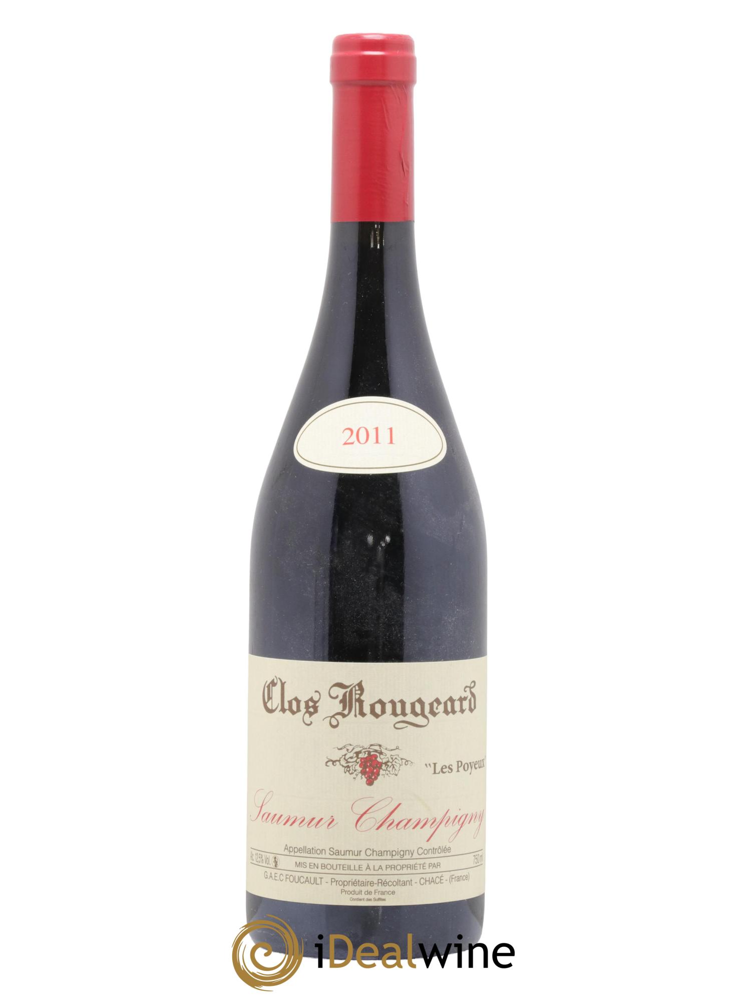 Saumur-Champigny Les Poyeux Clos Rougeard 2011 - Lot de 1 bouteille - 0