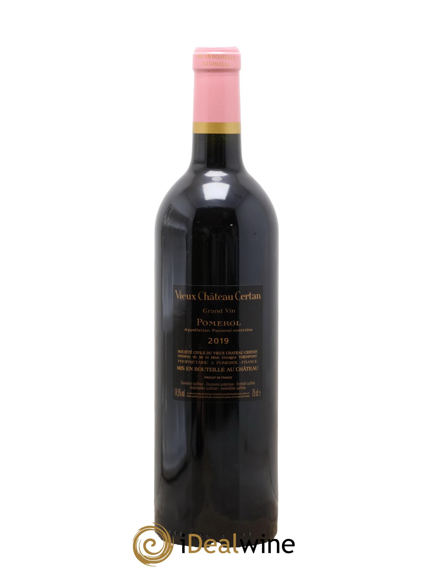 Vieux Château Certan 2019 - Lot of 1 bottle - 1