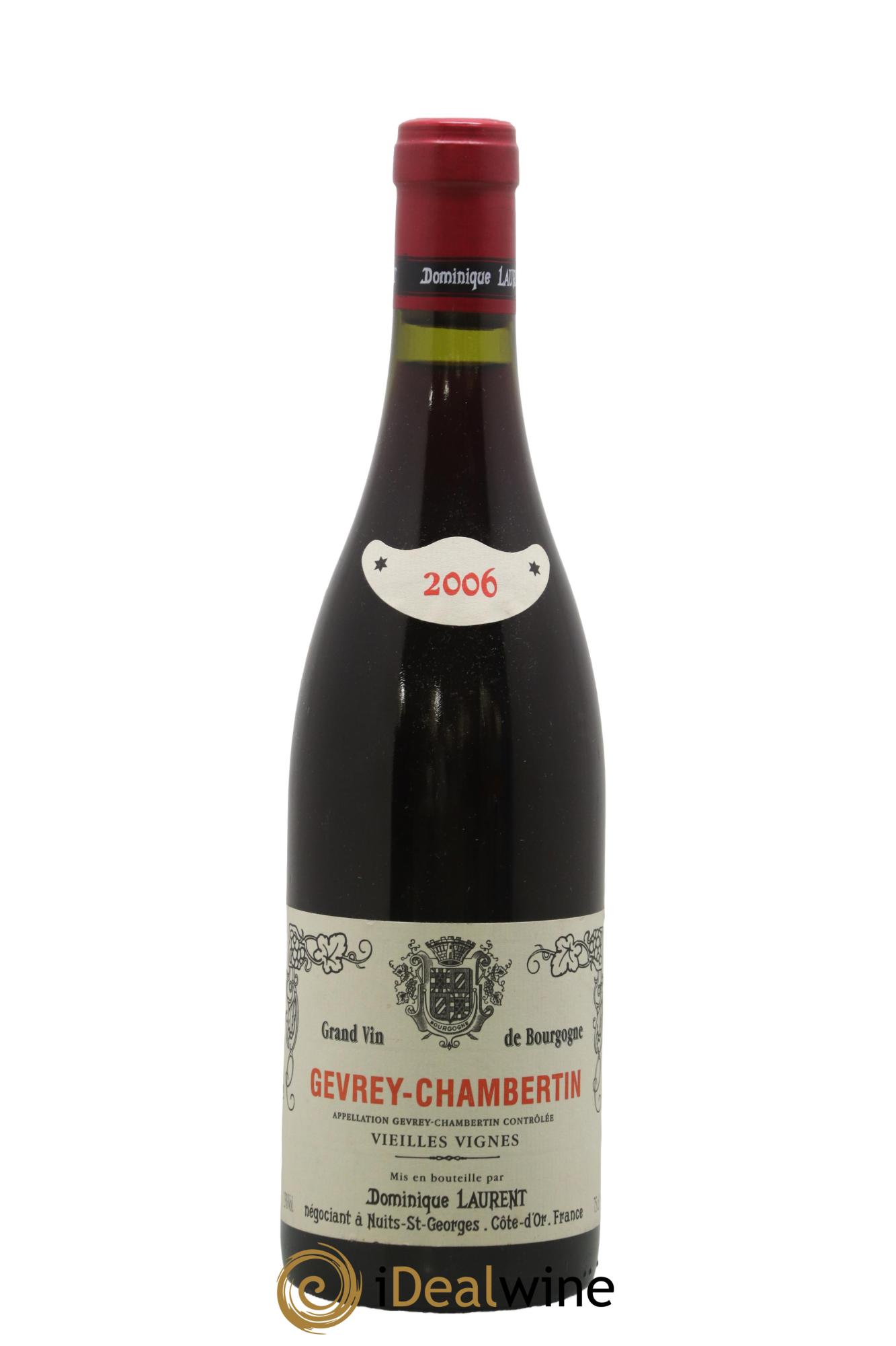 Gevrey-Chambertin Vieilles vignes Dominique Laurent 2006 - Lot of 1 bottle - 0