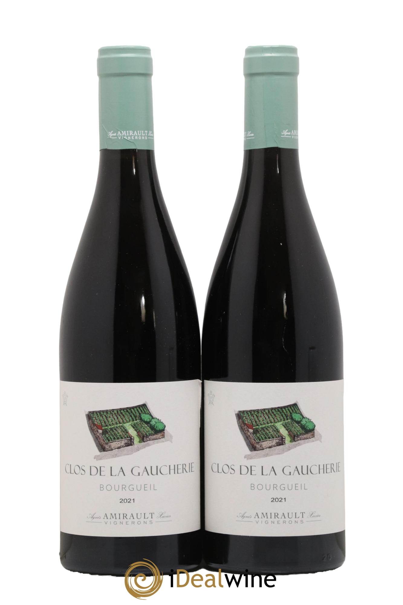 Bourgueil Le Clos de la Gaucherie Domaine Xavier Amirault 2021 - Lot de 2 bouteilles - 0