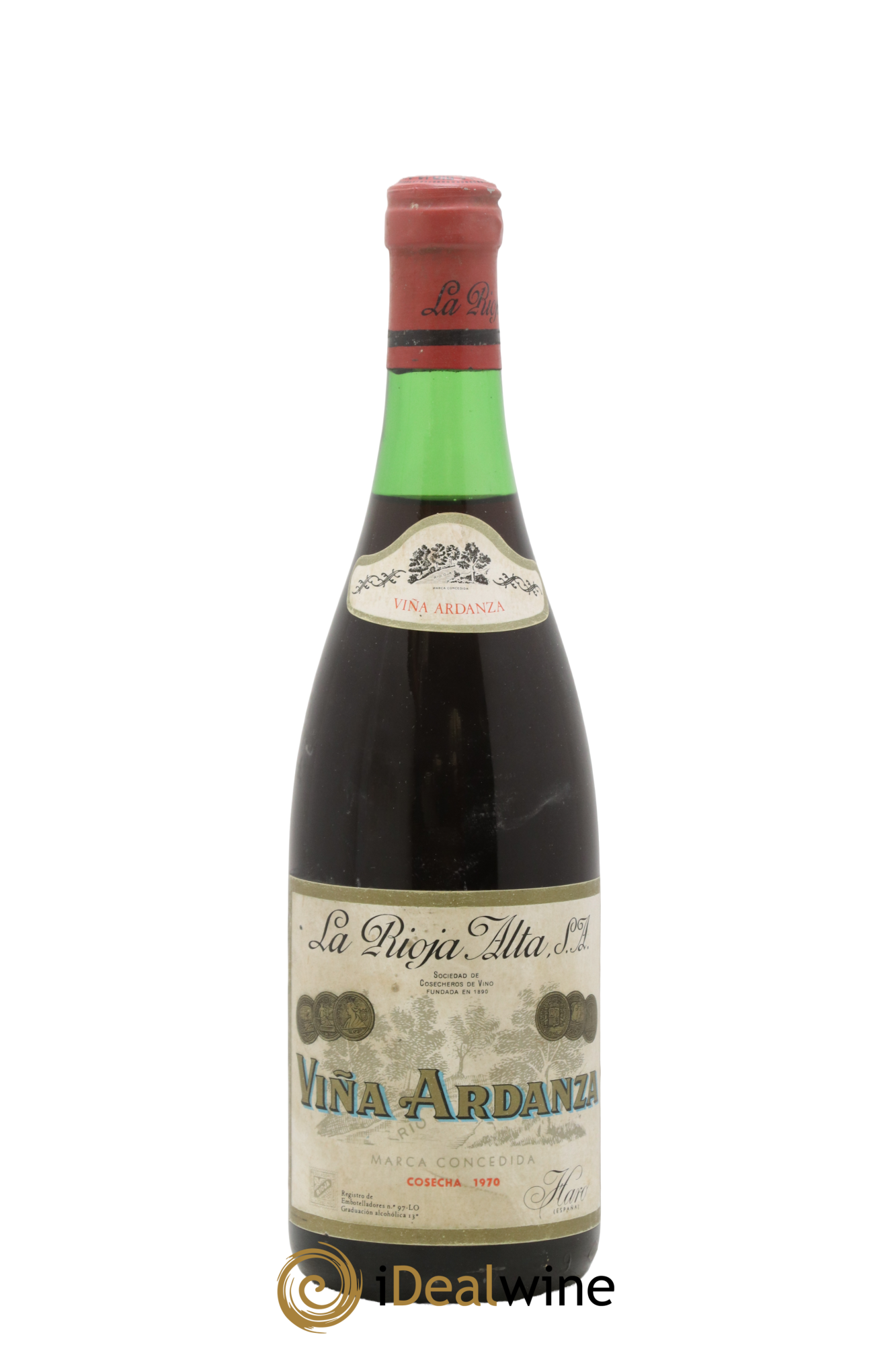 Rioja DOCa Vina Ardanza Reserva La Rioja Alta 1970 - Lot of 1 bottle - 0