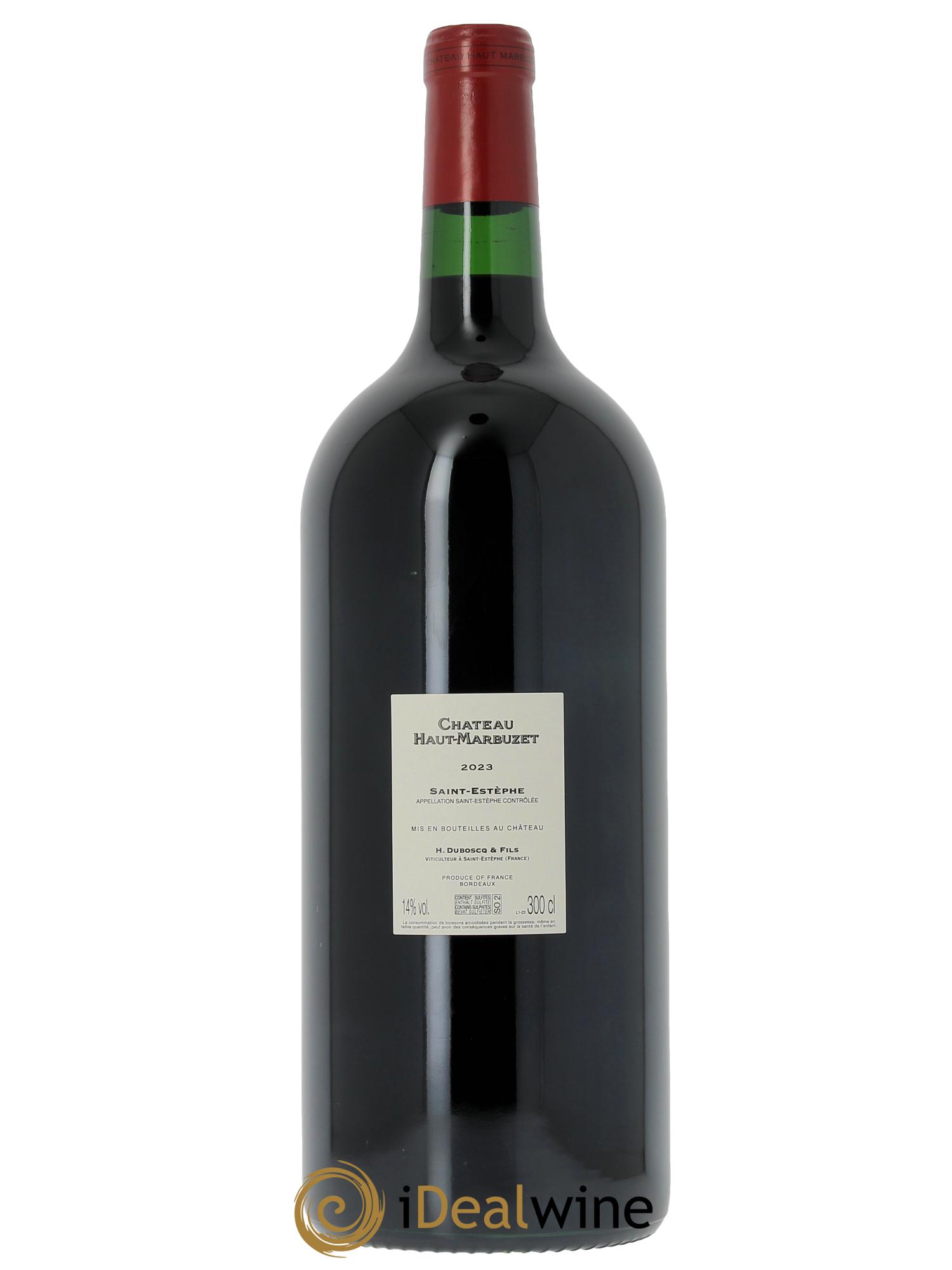 Château Haut Marbuzet  2023 - Lot of 1 double magnum - 1