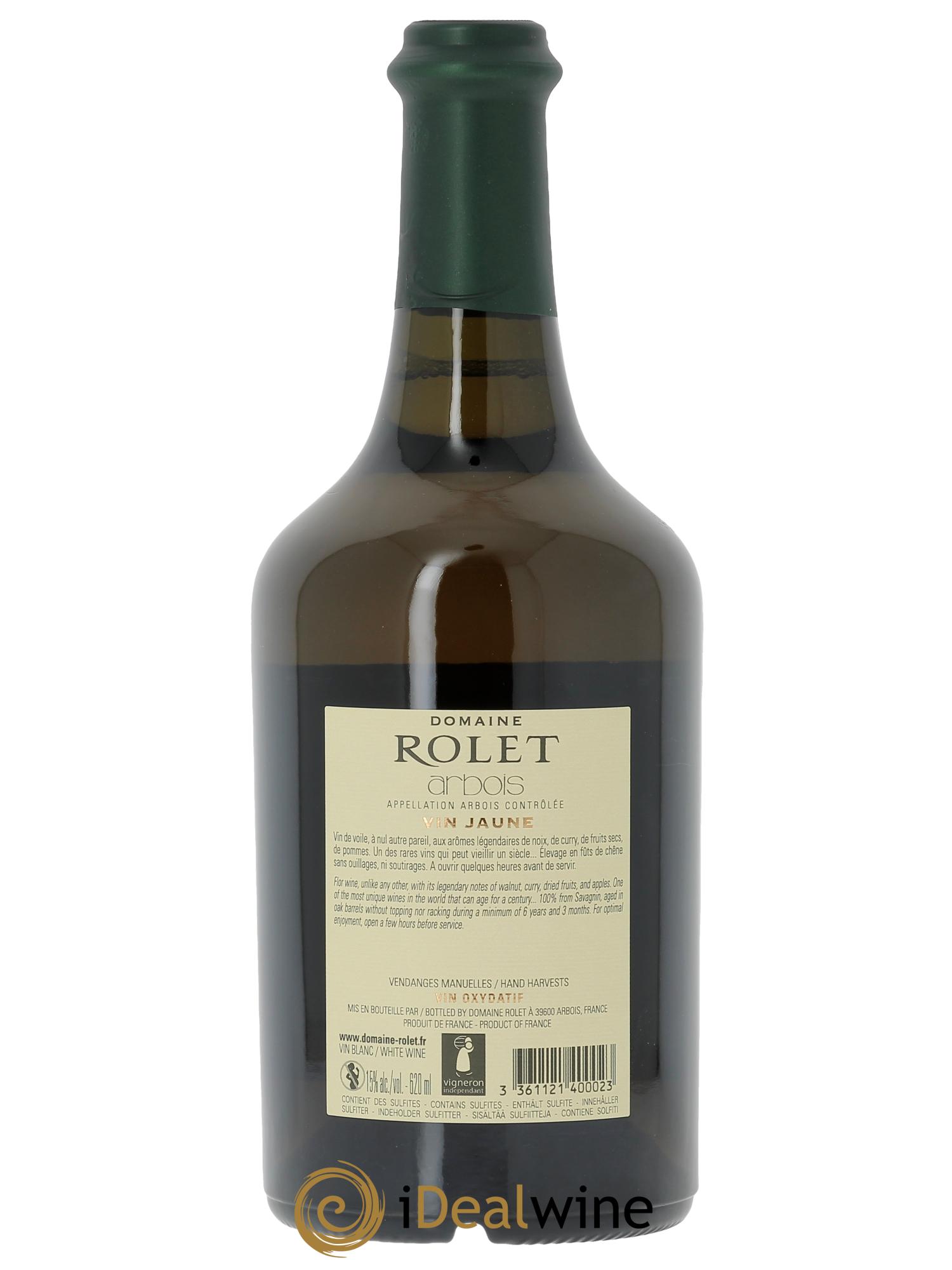 Arbois Vin Jaune  Domaine Rolet  2018 - Lot of 1 bottle - 1