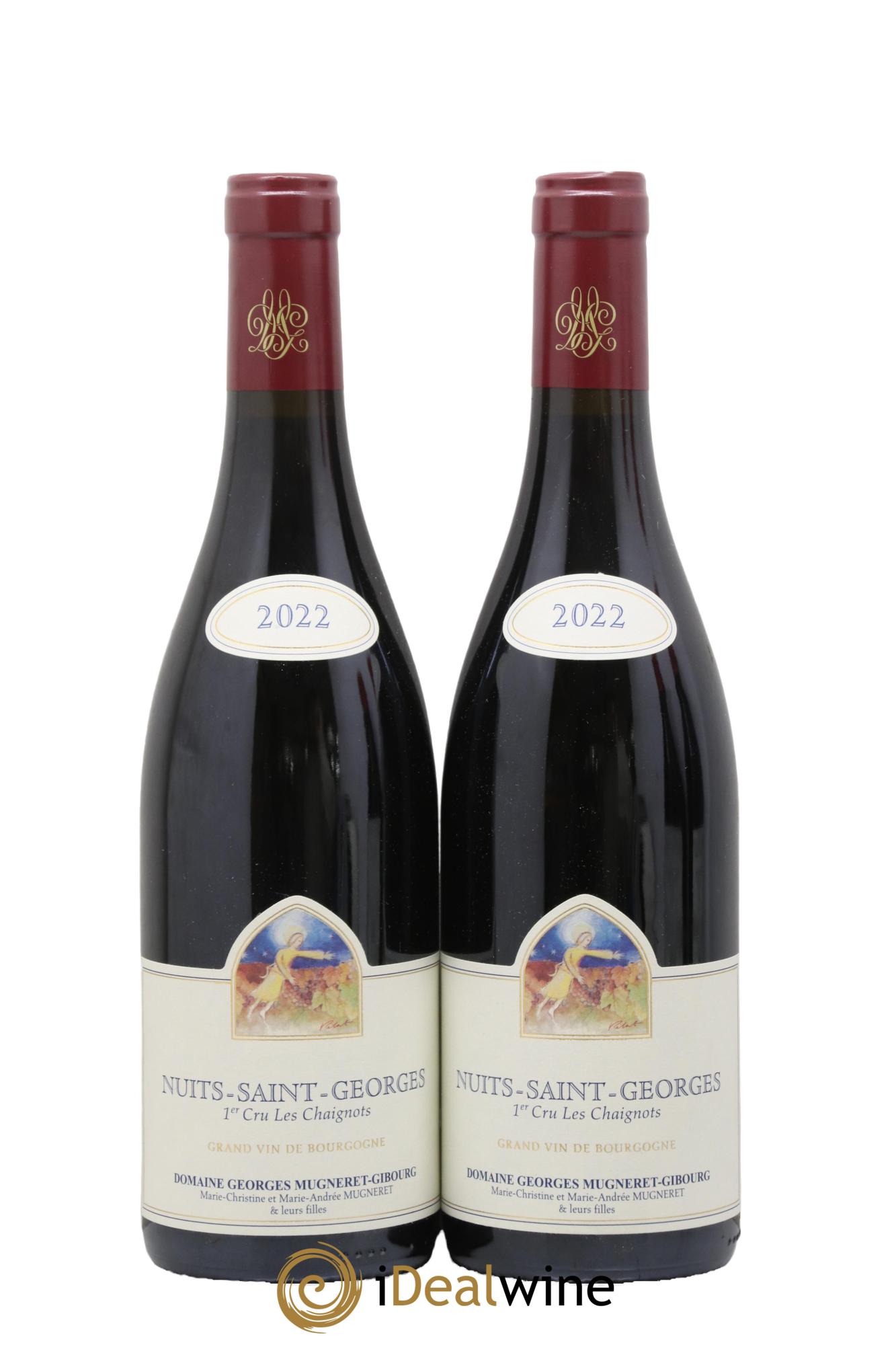 Nuits-Saint-Georges 1er Cru Les Chaignots Mugneret-Gibourg (Domaine)  2022 - Posten von 2 Flaschen - 0