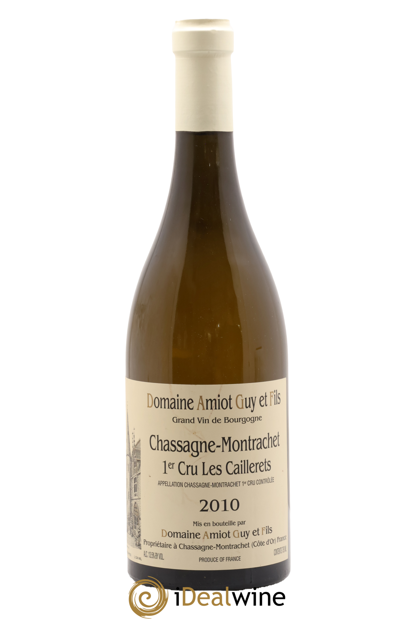 Chassagne-Montrachet 1er Cru Les Caillerets Guy Amiot & Fils 2010 - Lot de 1 bouteille - 0