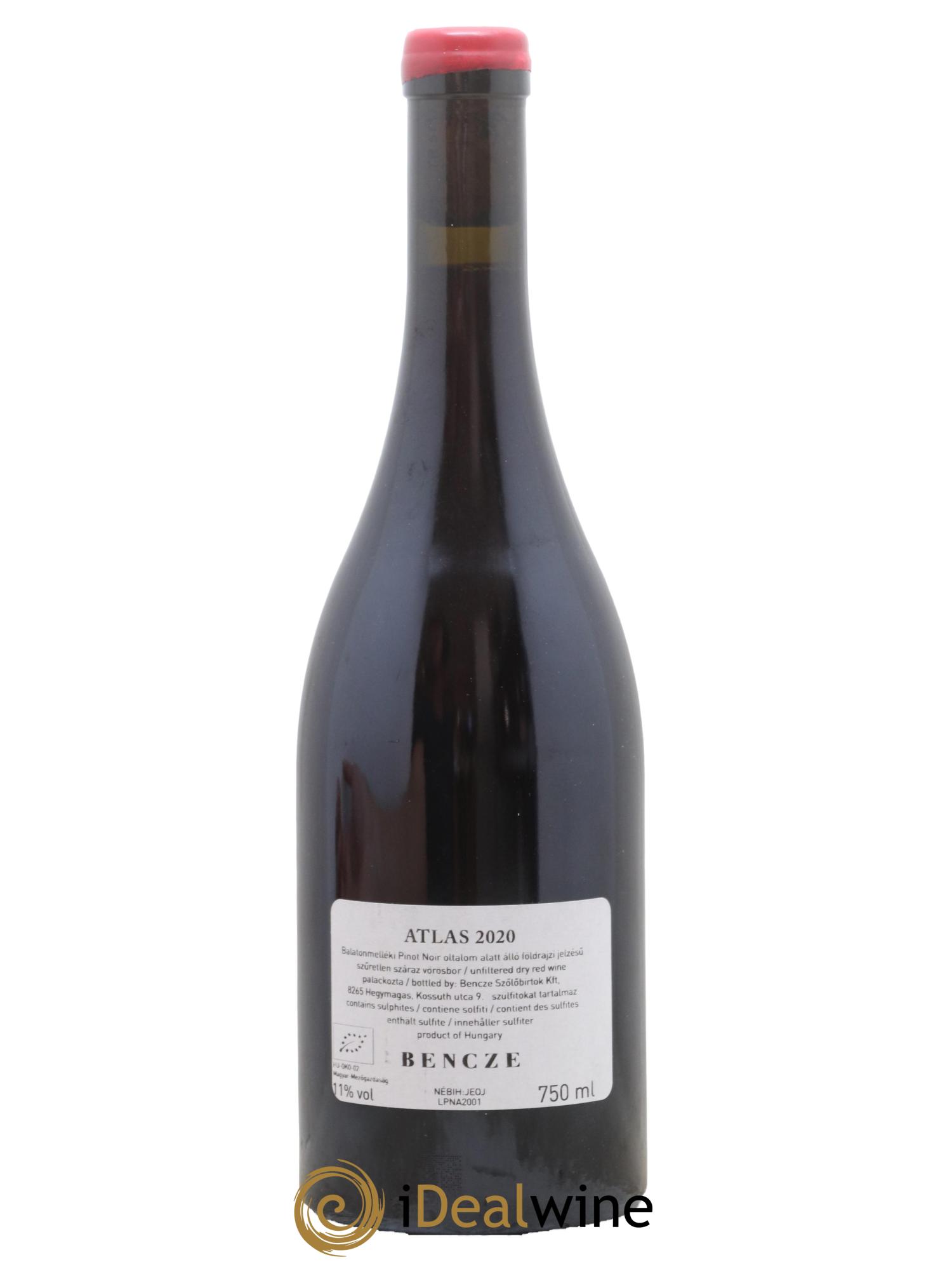 Vins Etrangers Hongrie Atlas Bencze Csaladi Birtok 2020 - Lot de 1 bouteille - 1