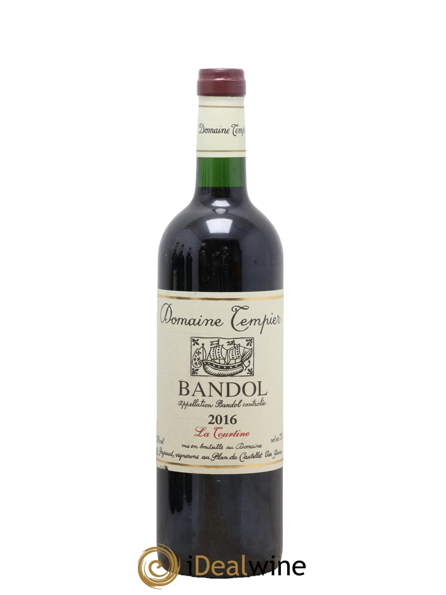 Bandol Domaine Tempier La Tourtine Famille Peyraud 2016 - Lot de 1 bouteille - 0