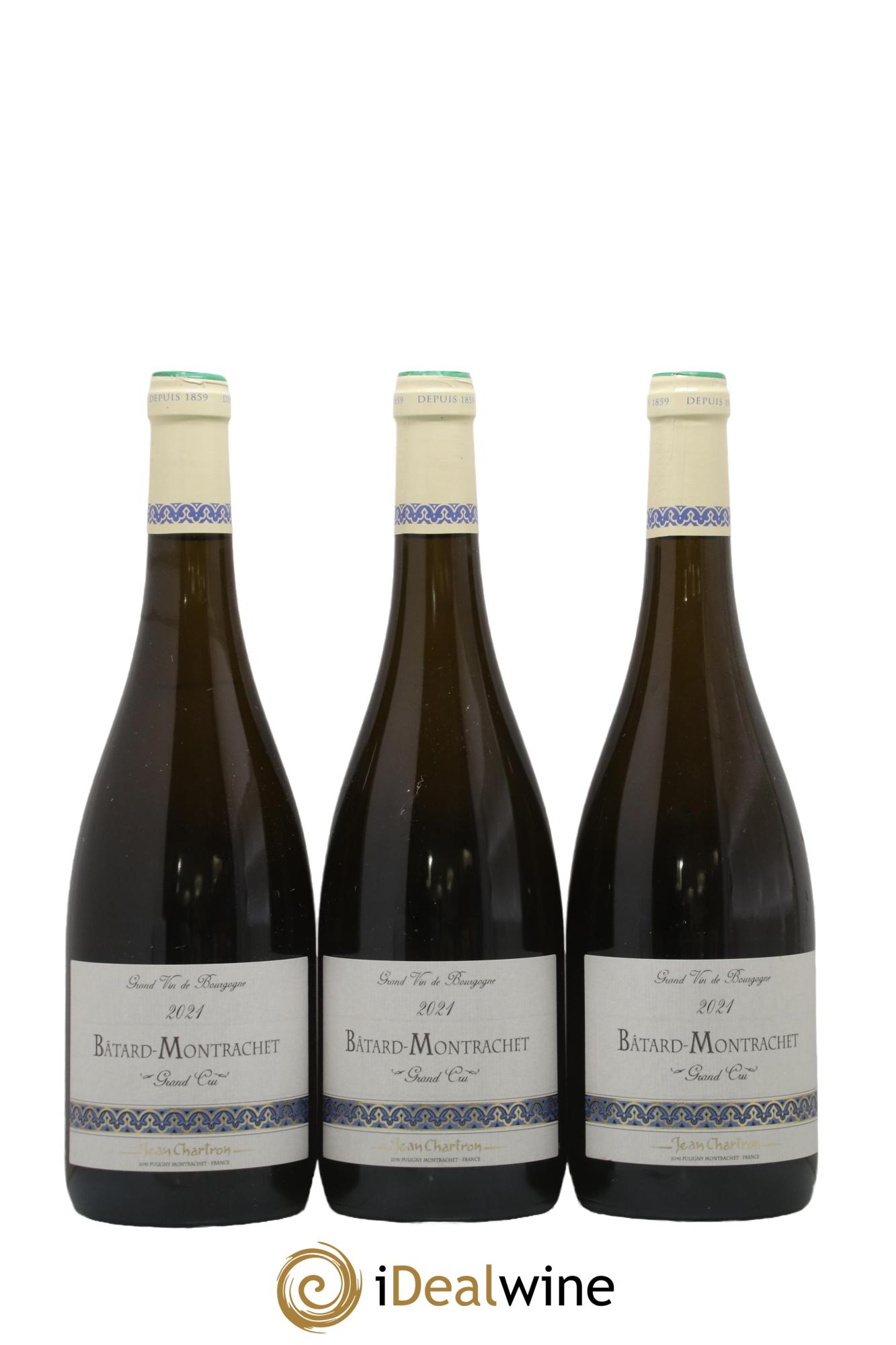Bâtard-Montrachet Grand Cru Jean Chartron (Domaine) 2021 - Lot de 3 bouteilles - 0