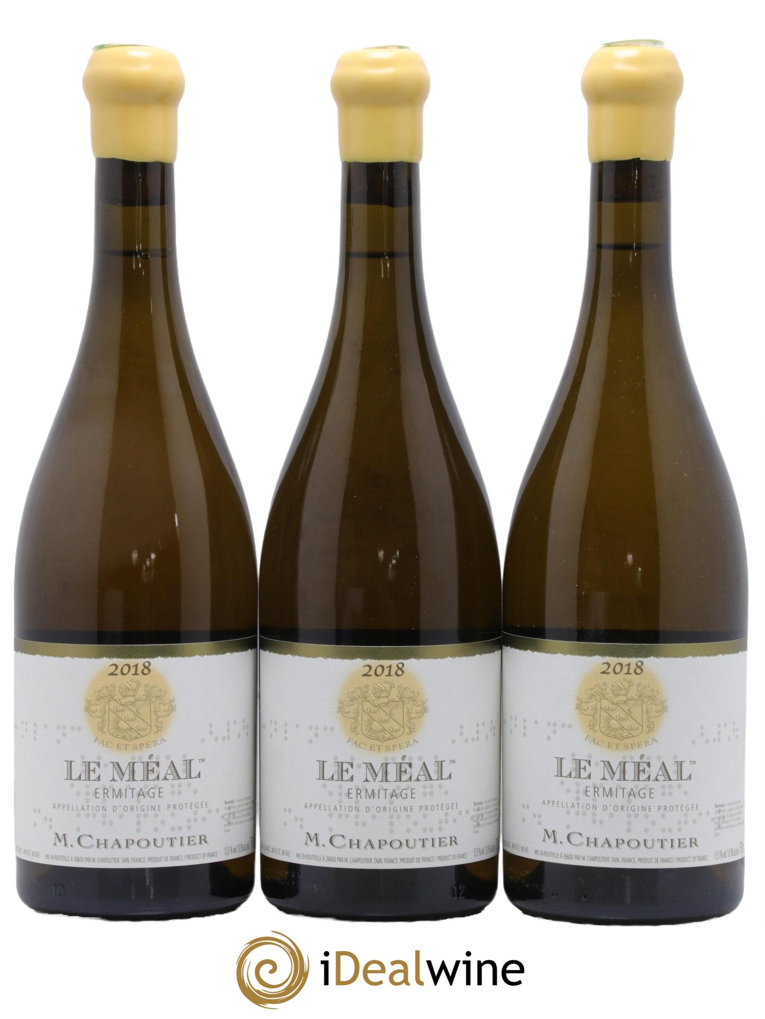 Hermitage Ermitage Le Méal Chapoutier 2018 - Lot de 6 bouteilles - 2