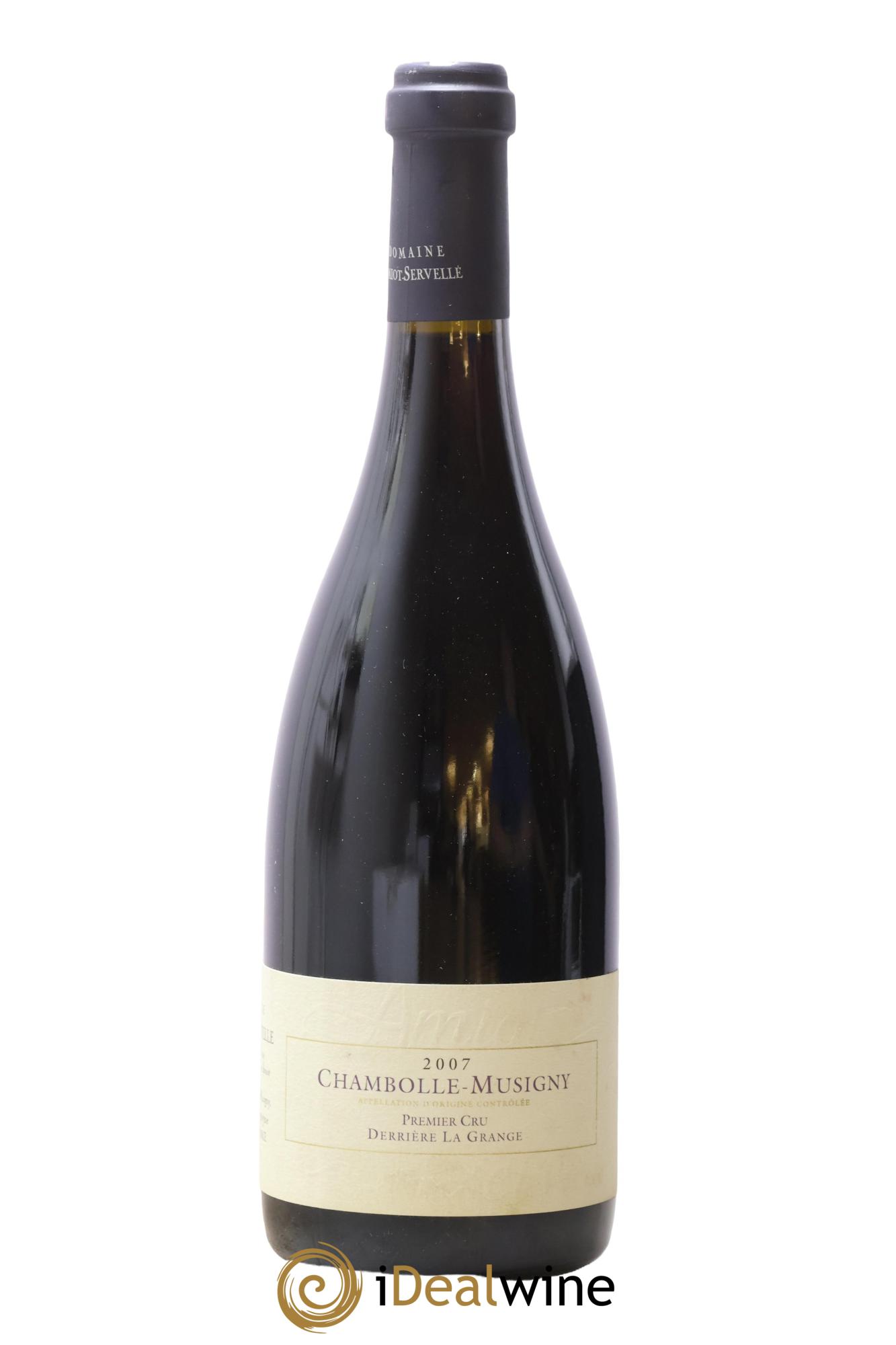 Chambolle-Musigny 1er Cru Derrière la Grange Amiot-Servelle 2007 - Lot of 1 bottle - 0
