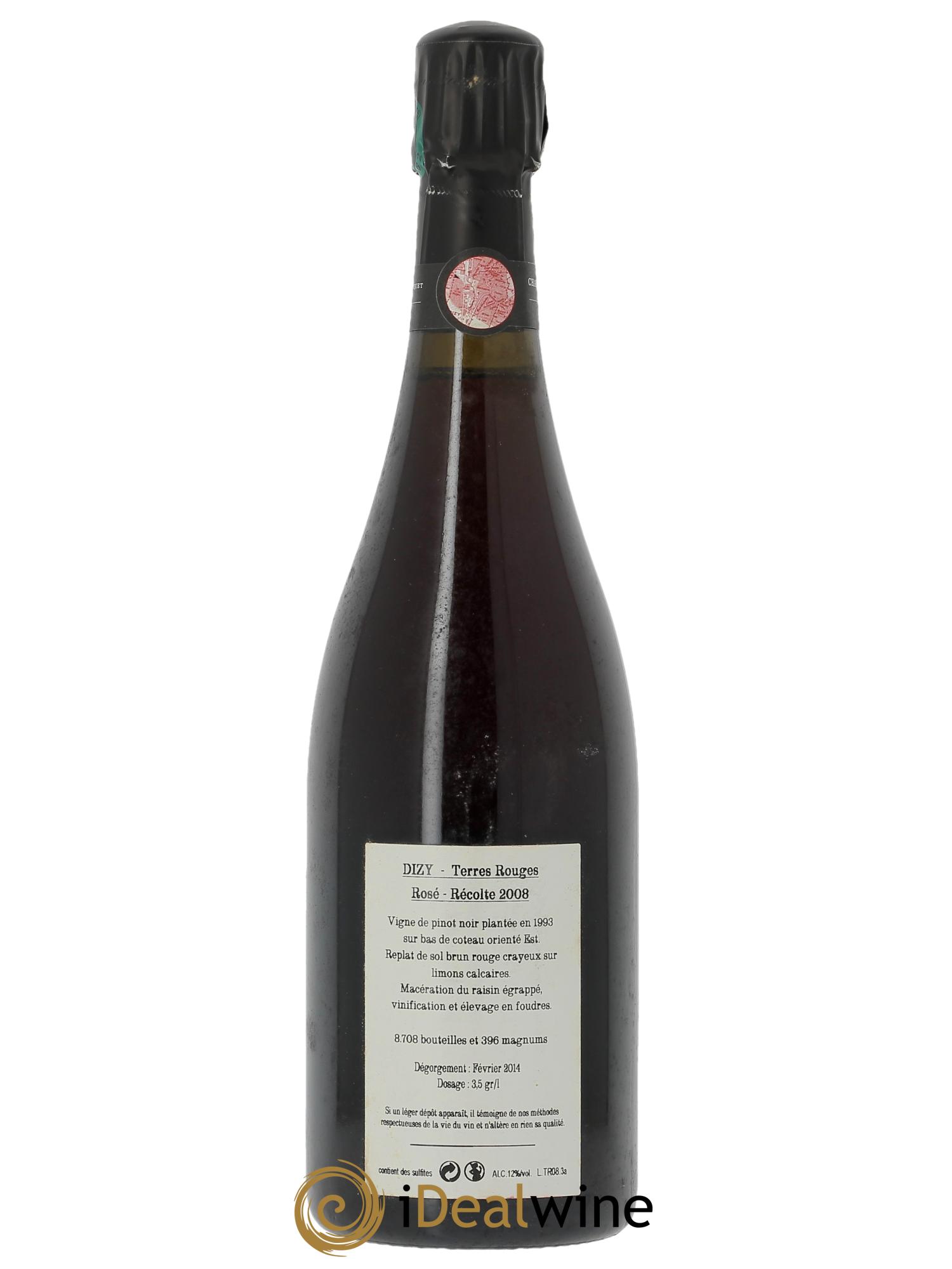 Dizy Terres Rouges Jacquesson 2008 - Lot de 1 bouteille - 2