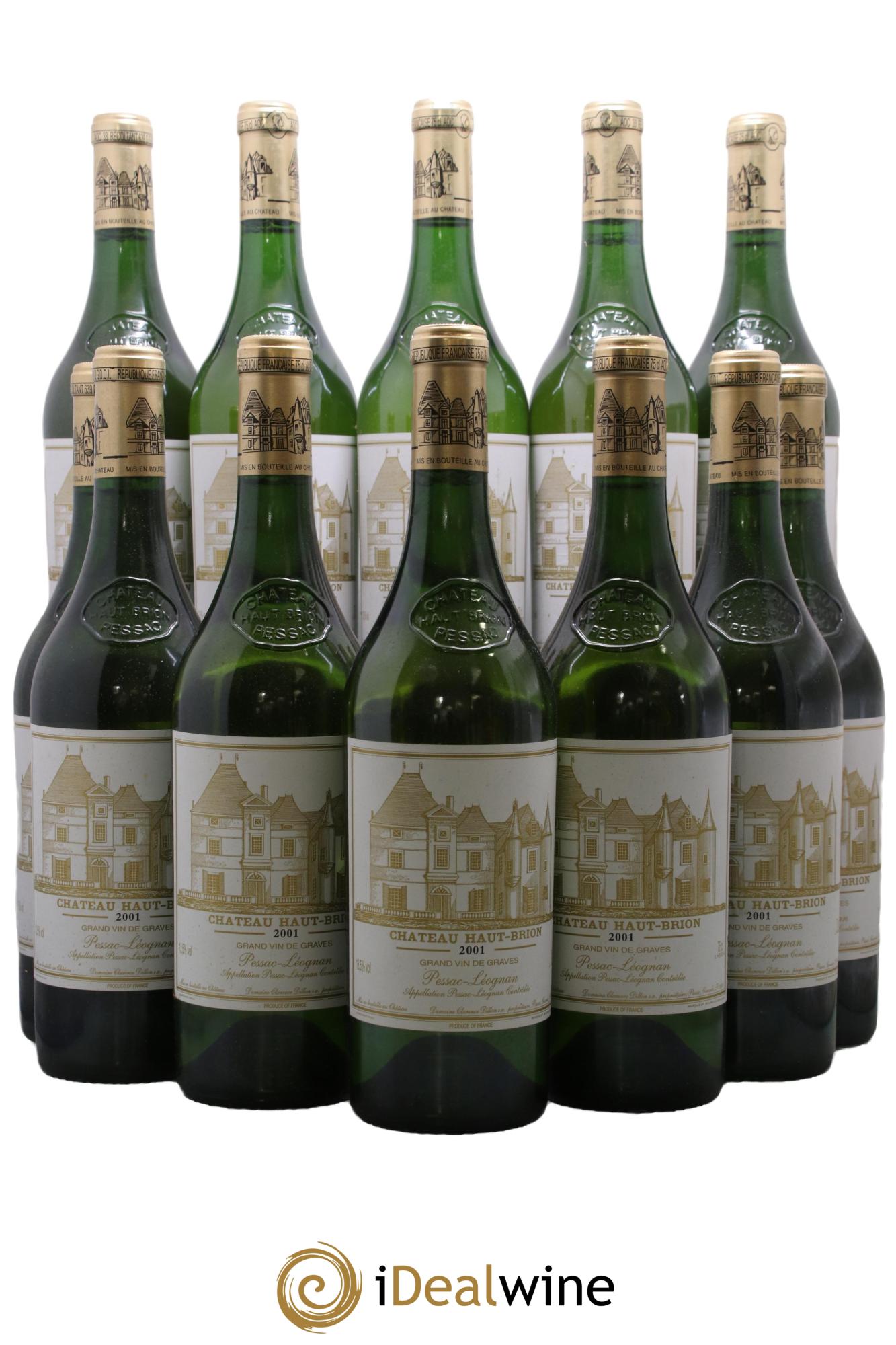 Château Haut Brion 2001 - Lot of 12 bottles - 0