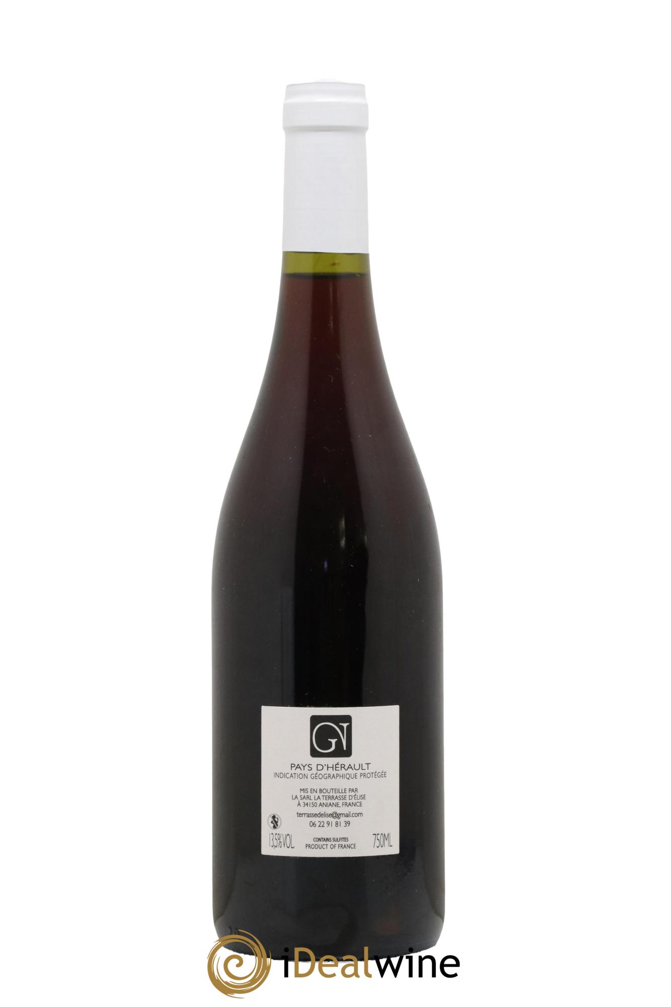 IGP Pays d'Hérault GN Terrasse d'Elise (Domaine de la) 2022 - Lot de 1 bouteille - 1