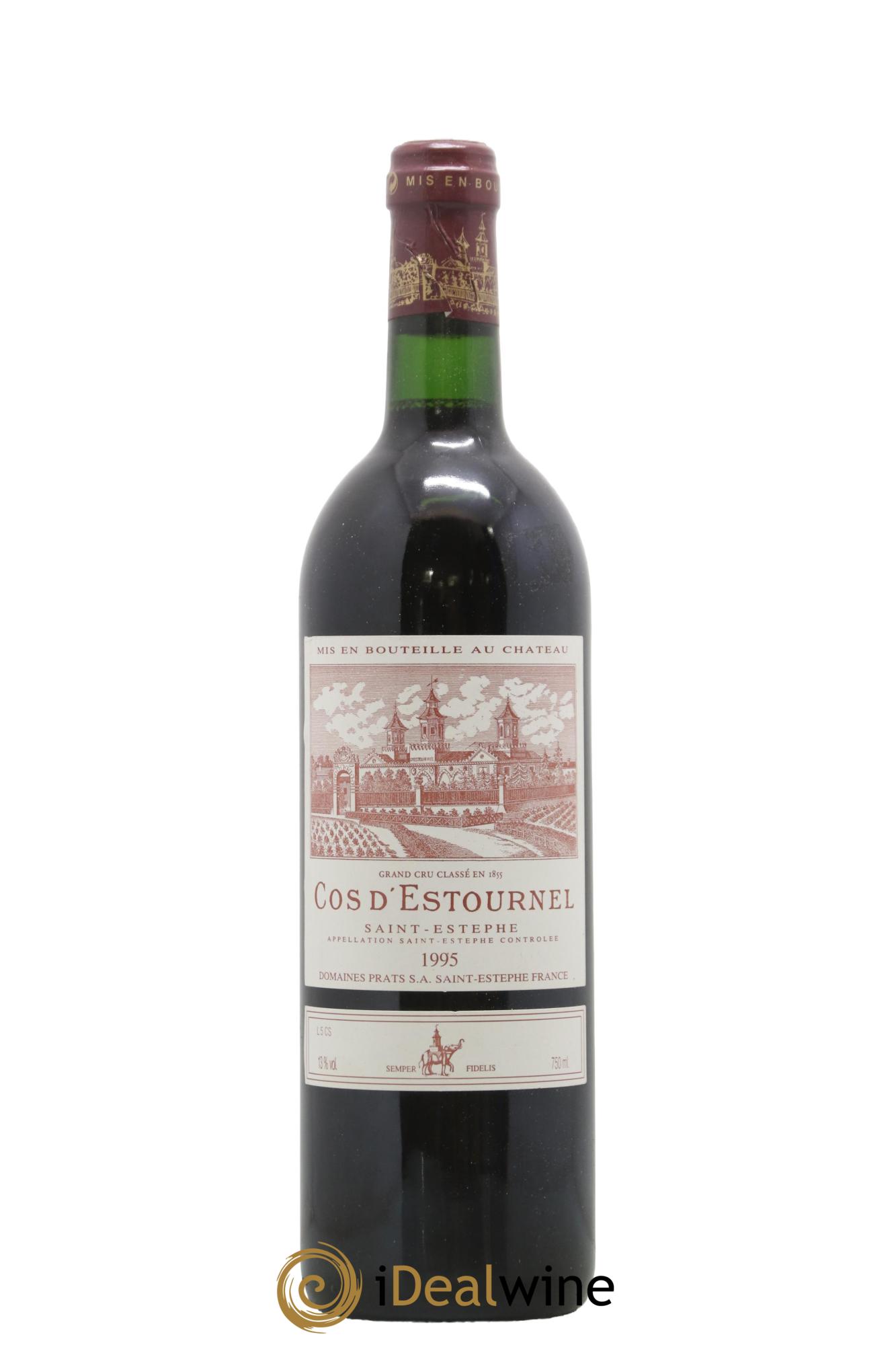 Cos d'Estournel 2ème Grand Cru Classé 1995 - Lotto di 1 bottiglia - 0