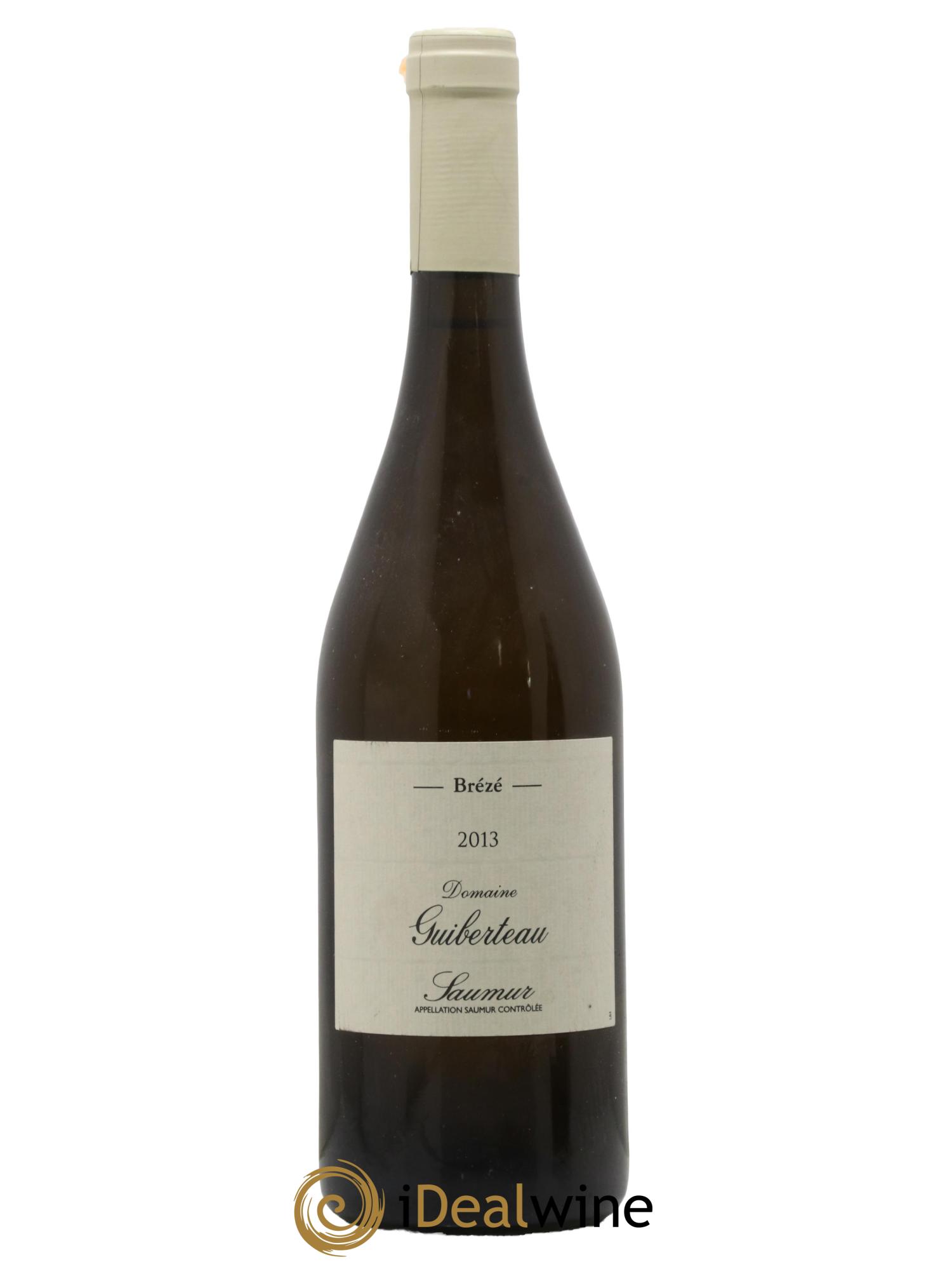 Saumur Brézé Domaine Guiberteau 2013 - Posten von 1 Flasche - 0