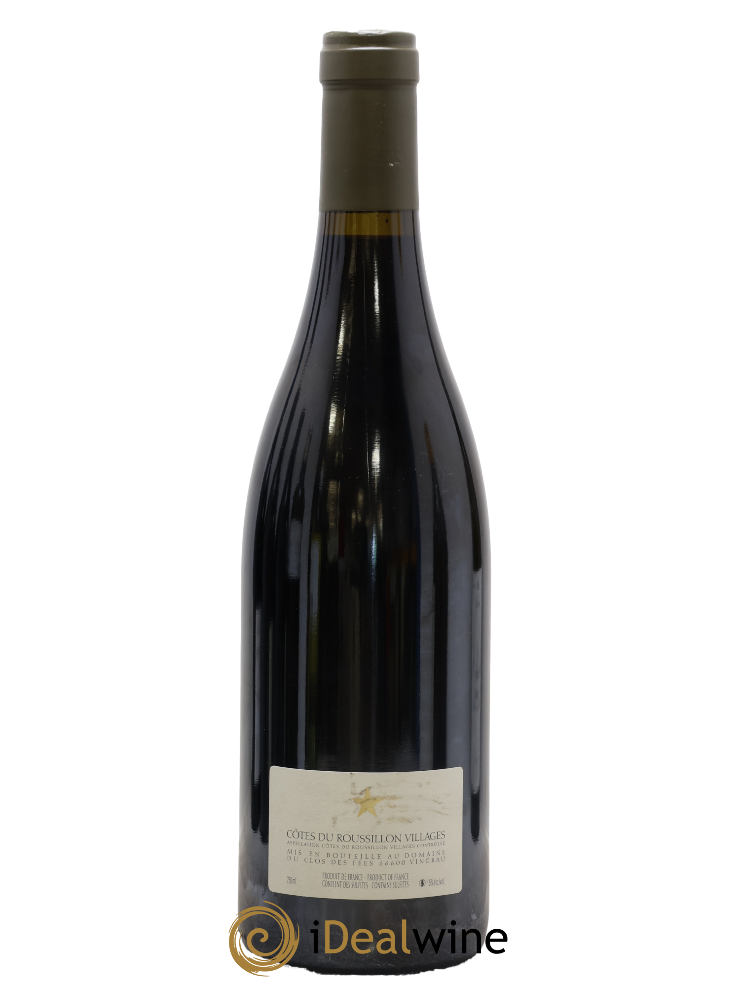 Côtes du Roussillon Villages Clos des Fées Hervé Bizeul 2007 - Lot of 1 bottle - 1