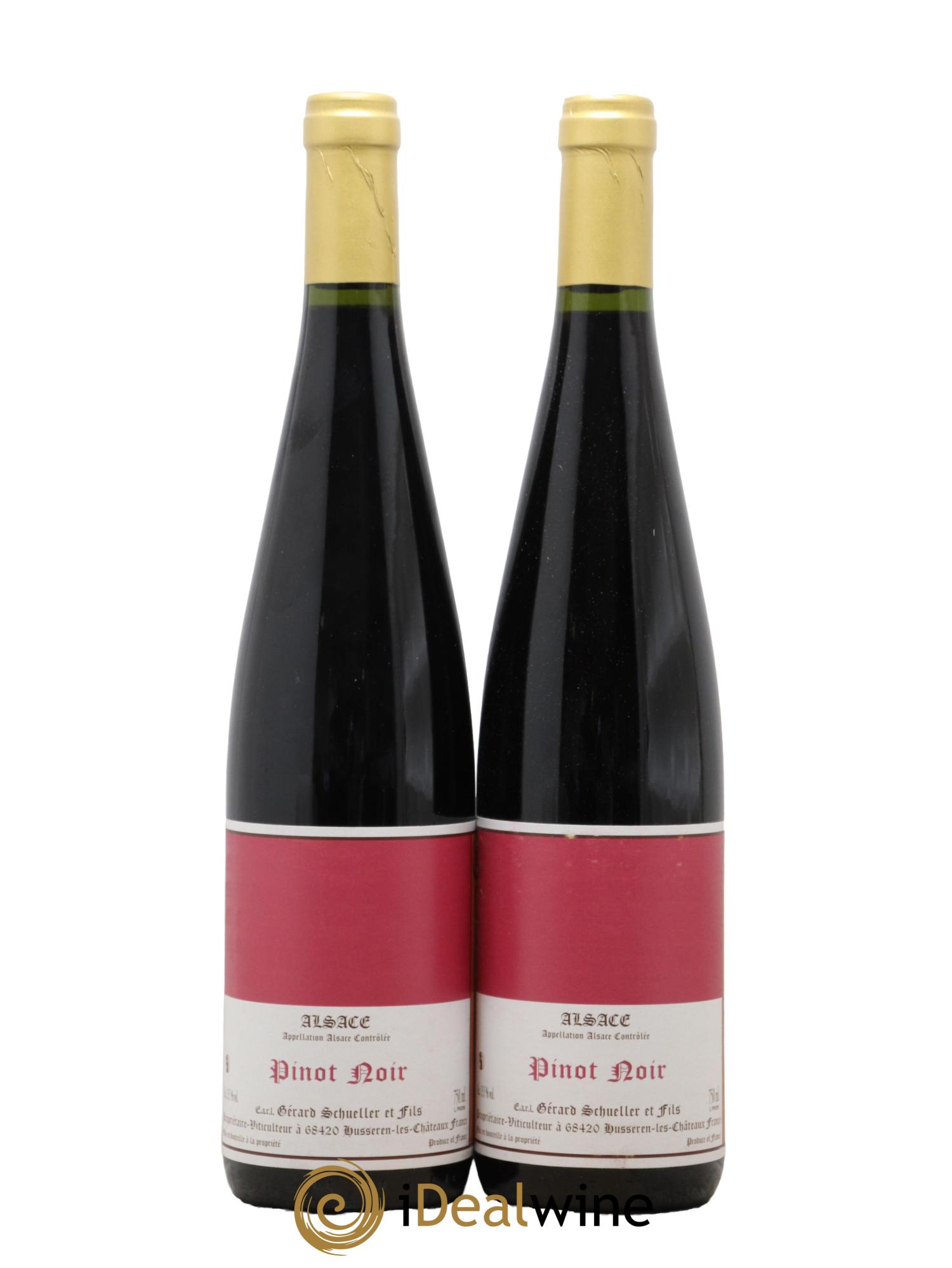 Alsace Pinot Noir LN012 Gérard Schueller (Domaine) 2022 - Lot de 2 bouteilles - 0