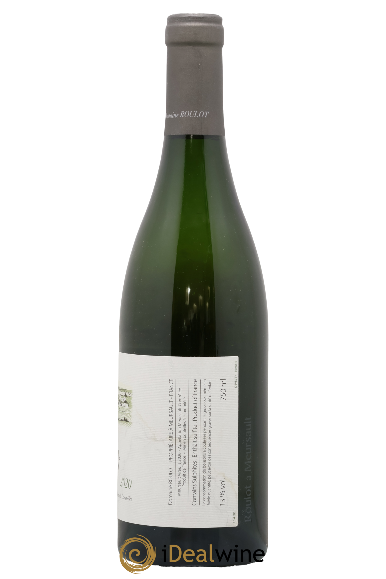 Meursault Les Vireuils Roulot (Domaine) 2020 - Lot of 1 bottle - 1